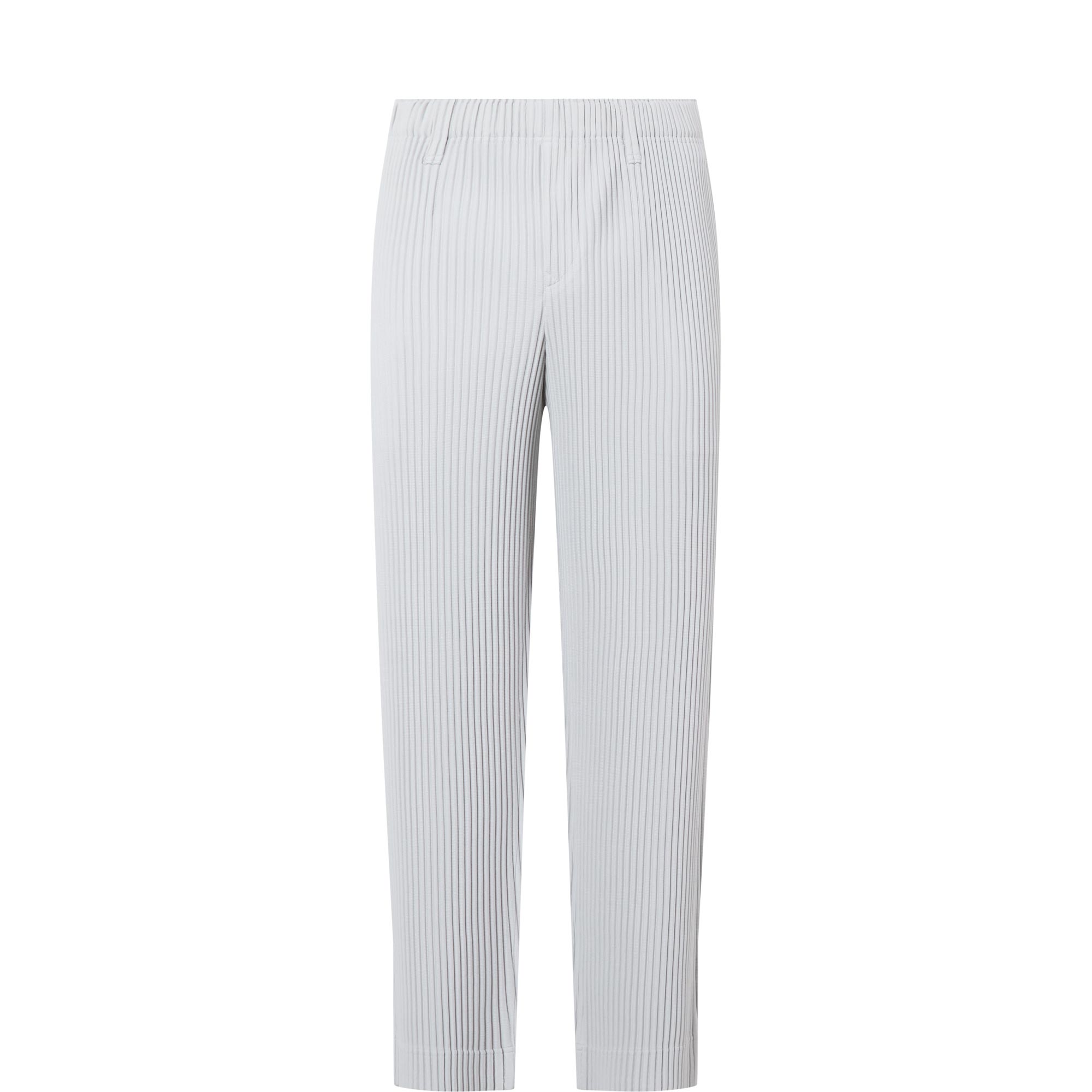 Pleated Straight Leg Trousers