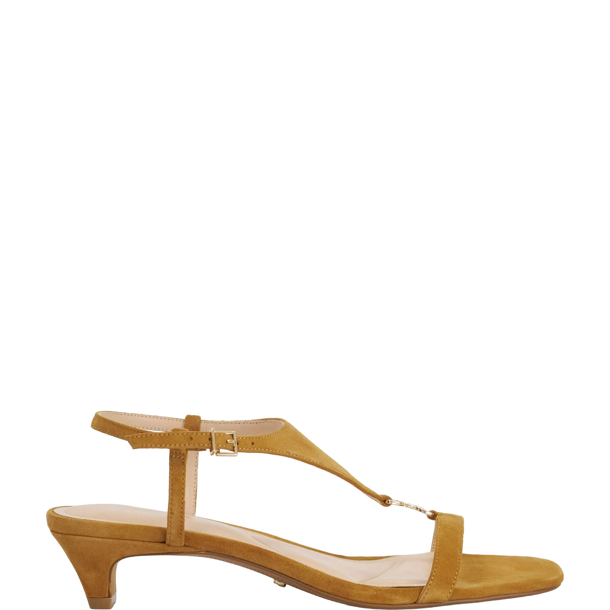 Monacos T-Bar Heeled Sandals