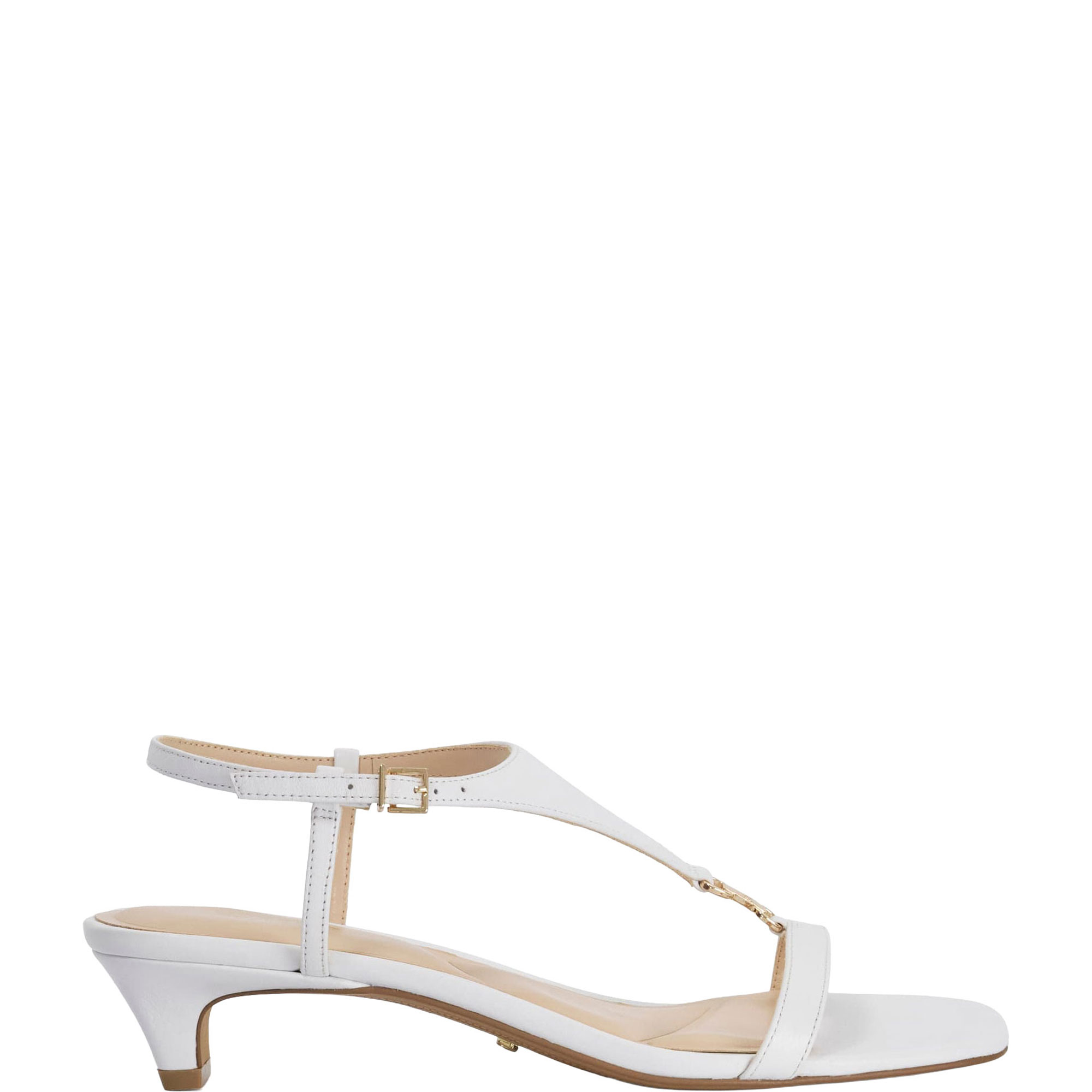 Monacos T-Bar Heeled Sandals