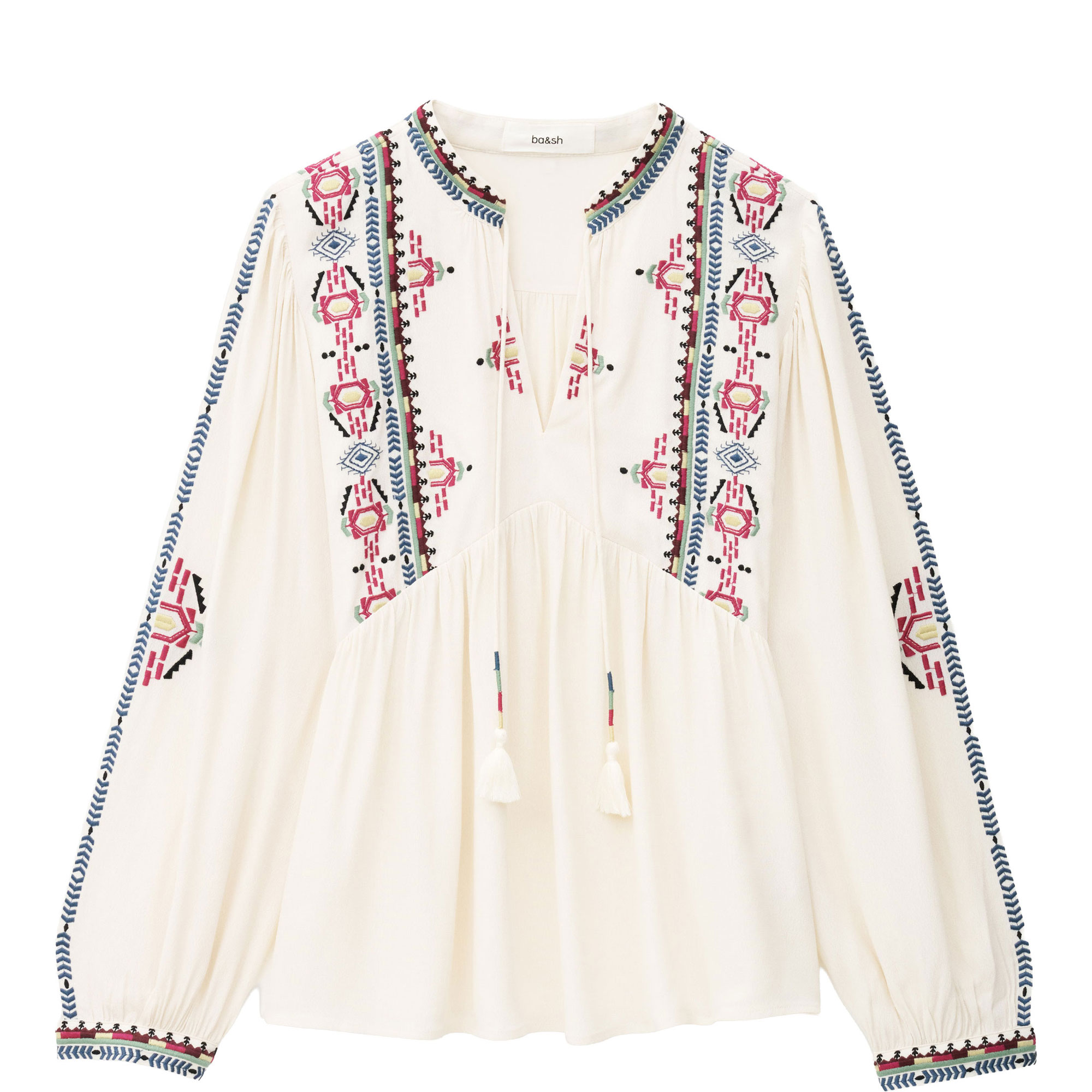 Tilt Embroidered Blouse