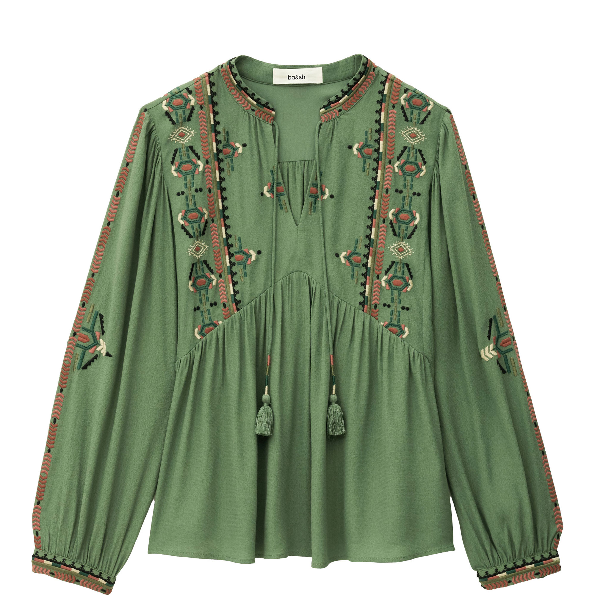 Tilt Embroidered Blouse