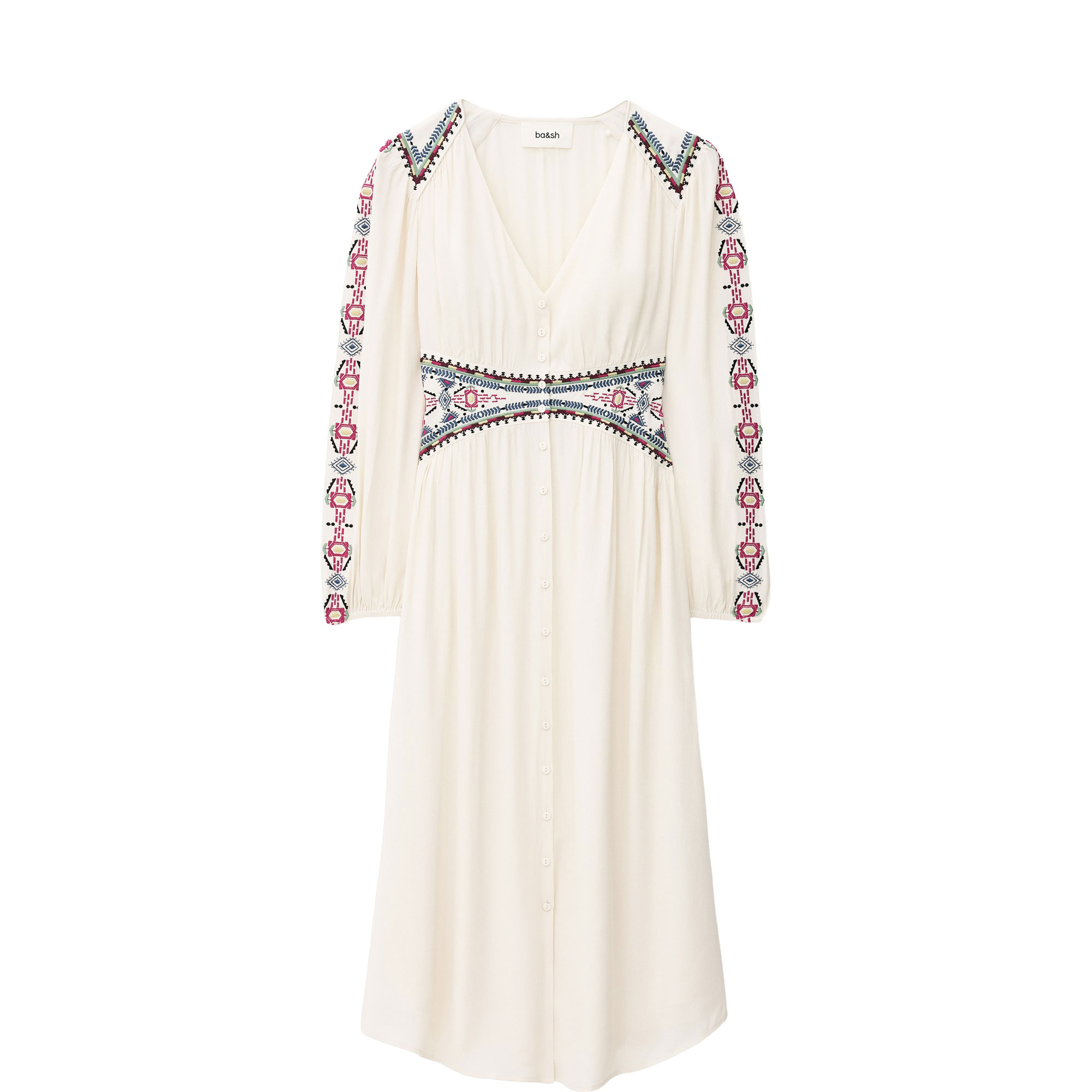 Tina Embroidered Dress