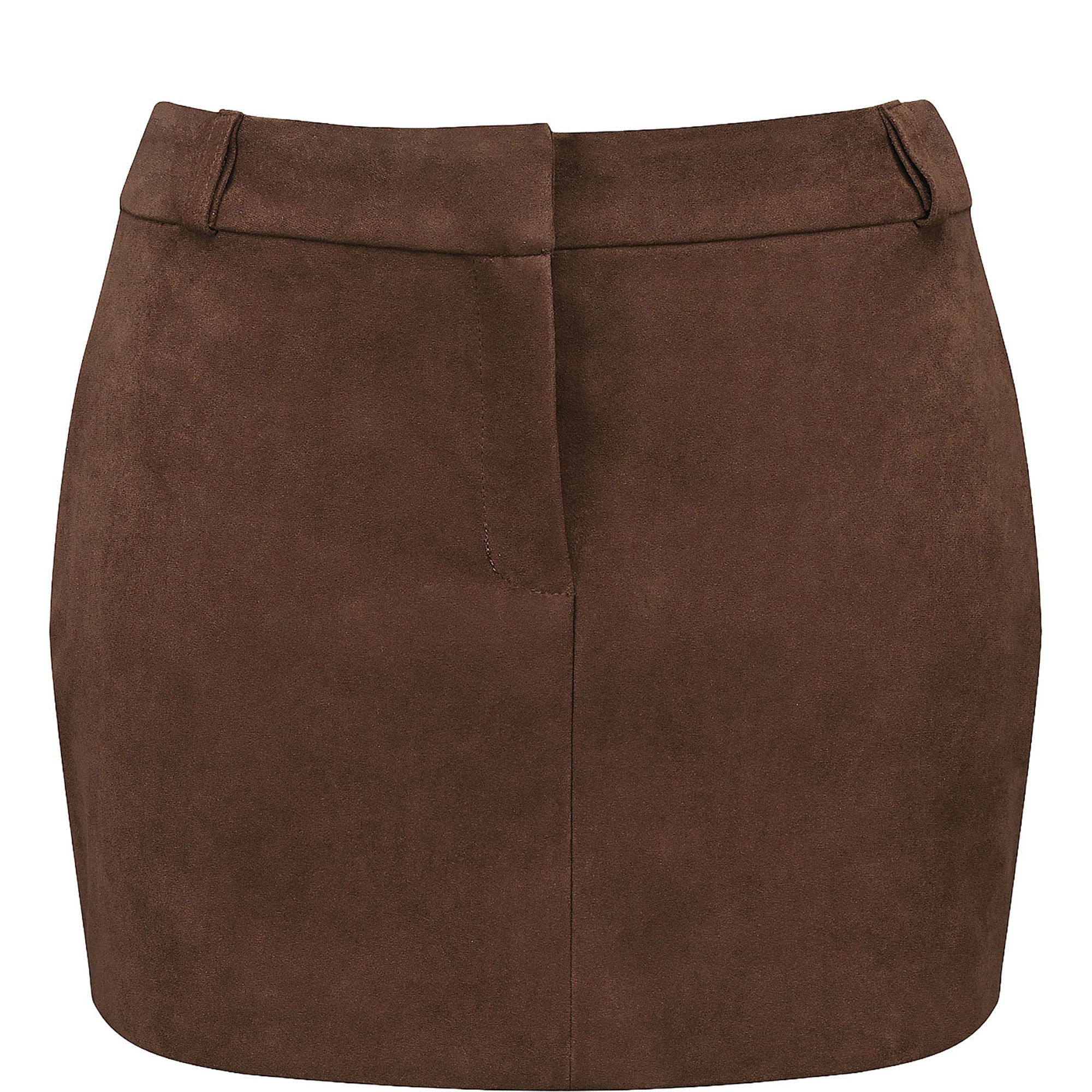 Adelise Faux Suede Mini Skirt