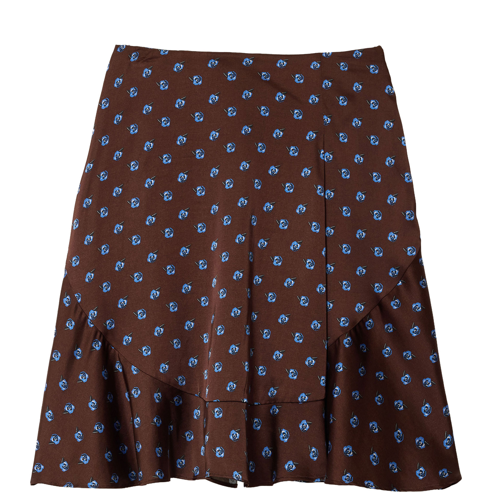 Geo Rose Mini Flared Skirt