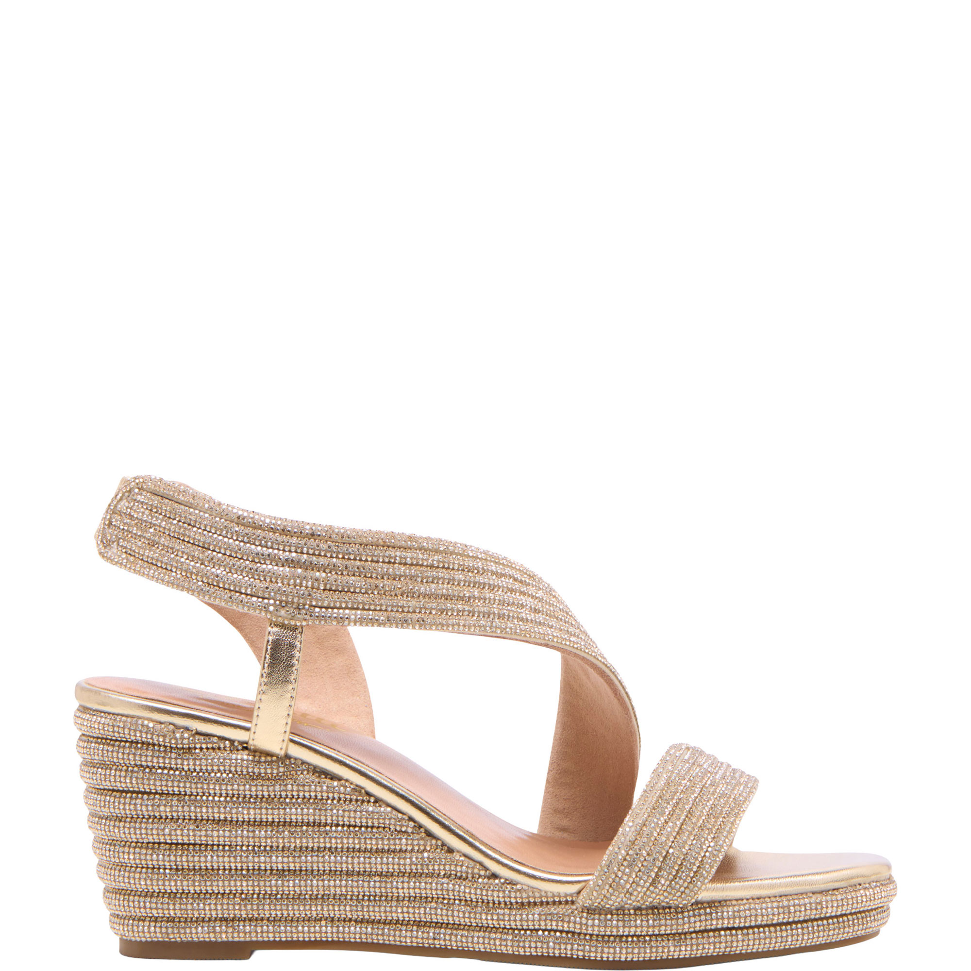 Olivita Embellished Wedges