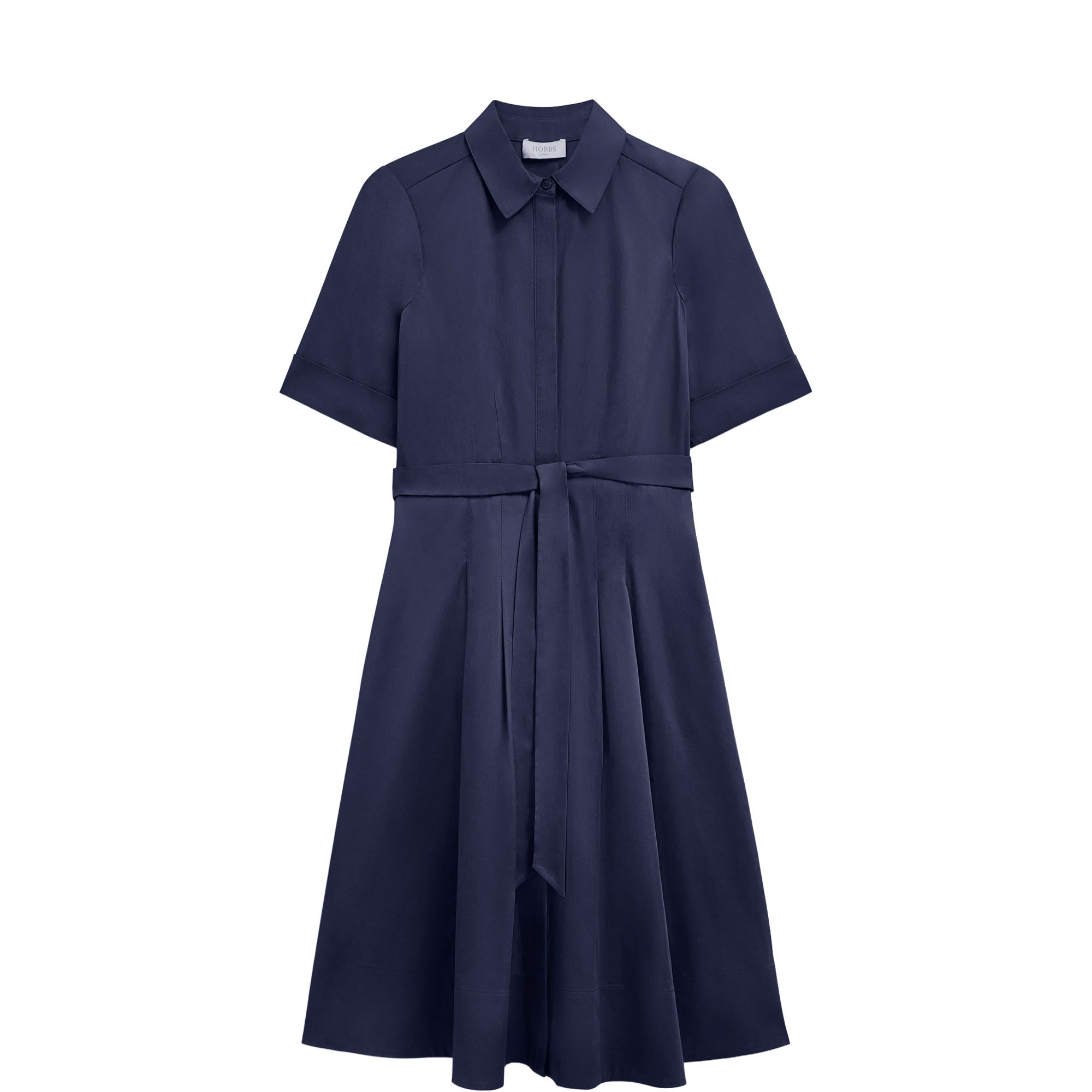 Brigitta Belted Shirt Dress