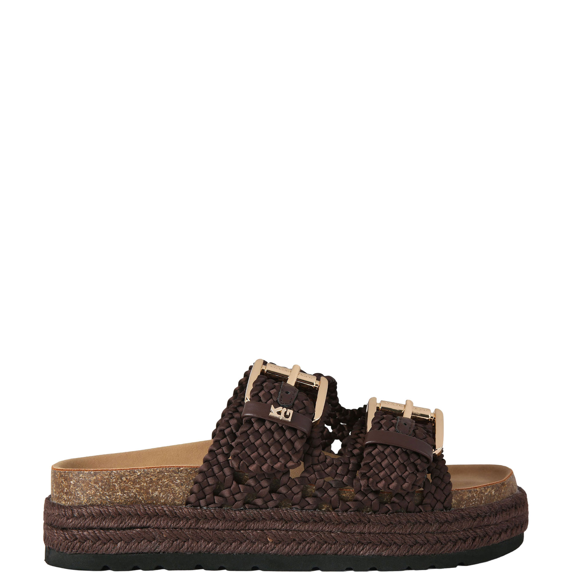 Raquel Woven Flatform Sandals