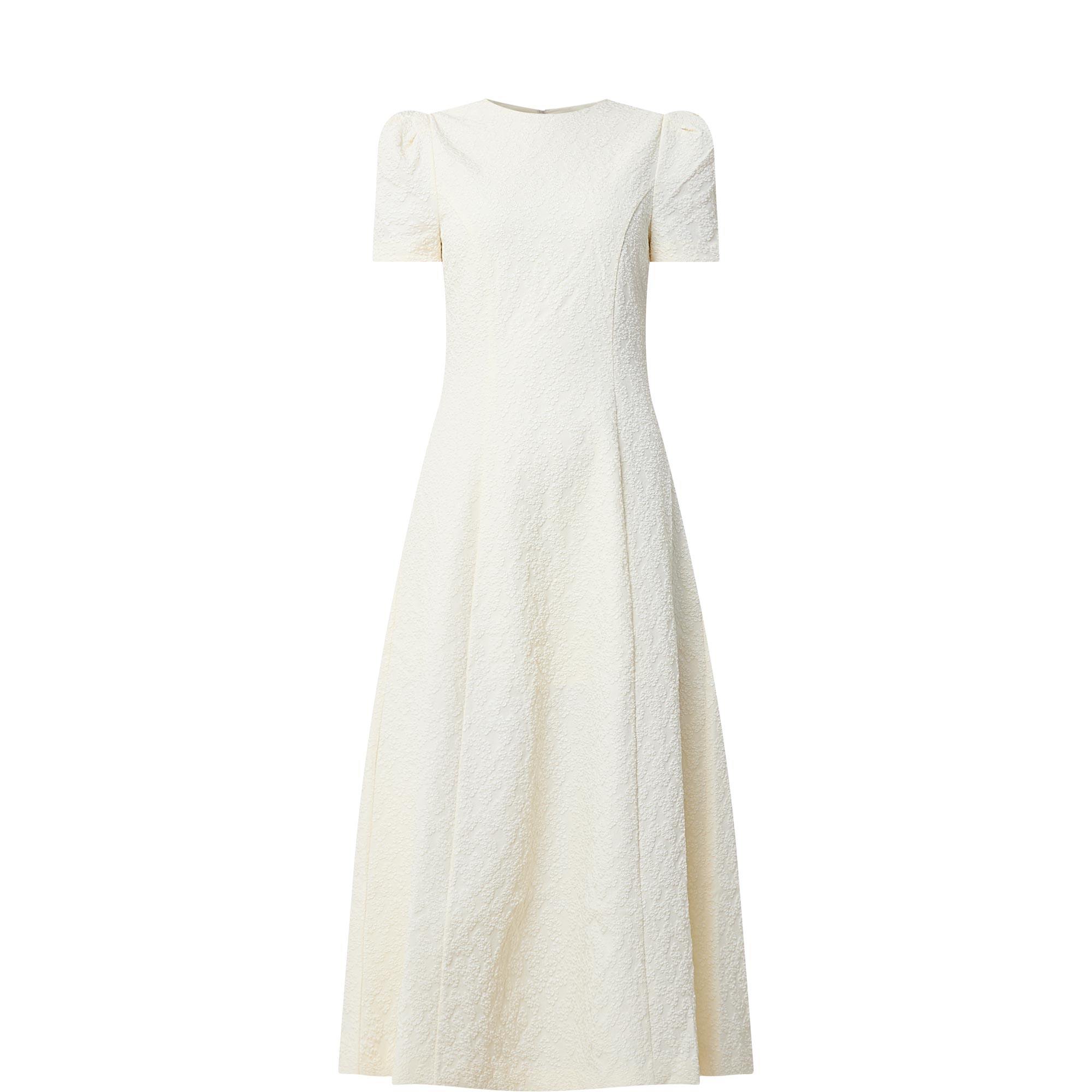 Jacquard Flared Dress