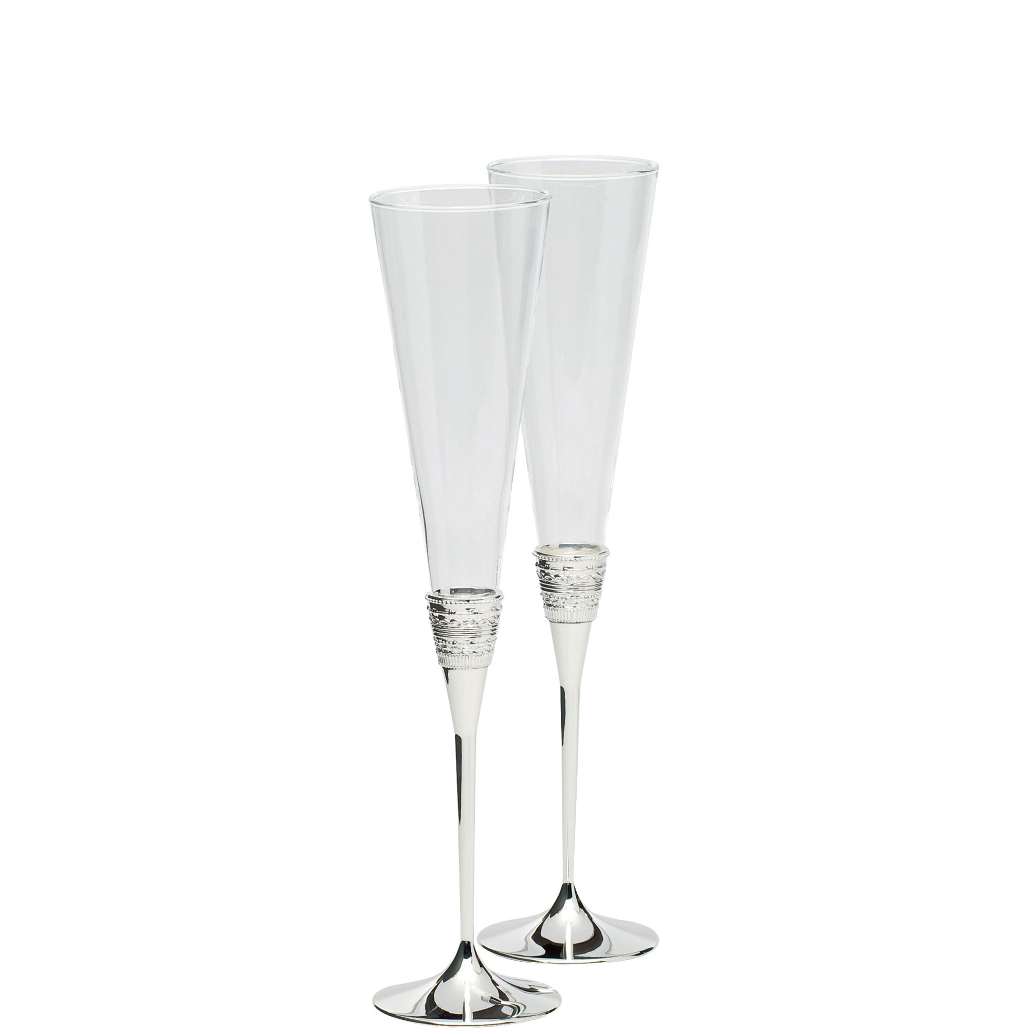 With Love Toasting Flute, Set of Two