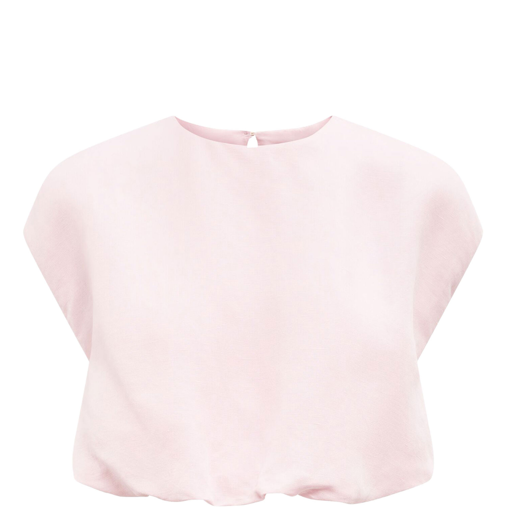 Georgina Petite Bubble Hem Top