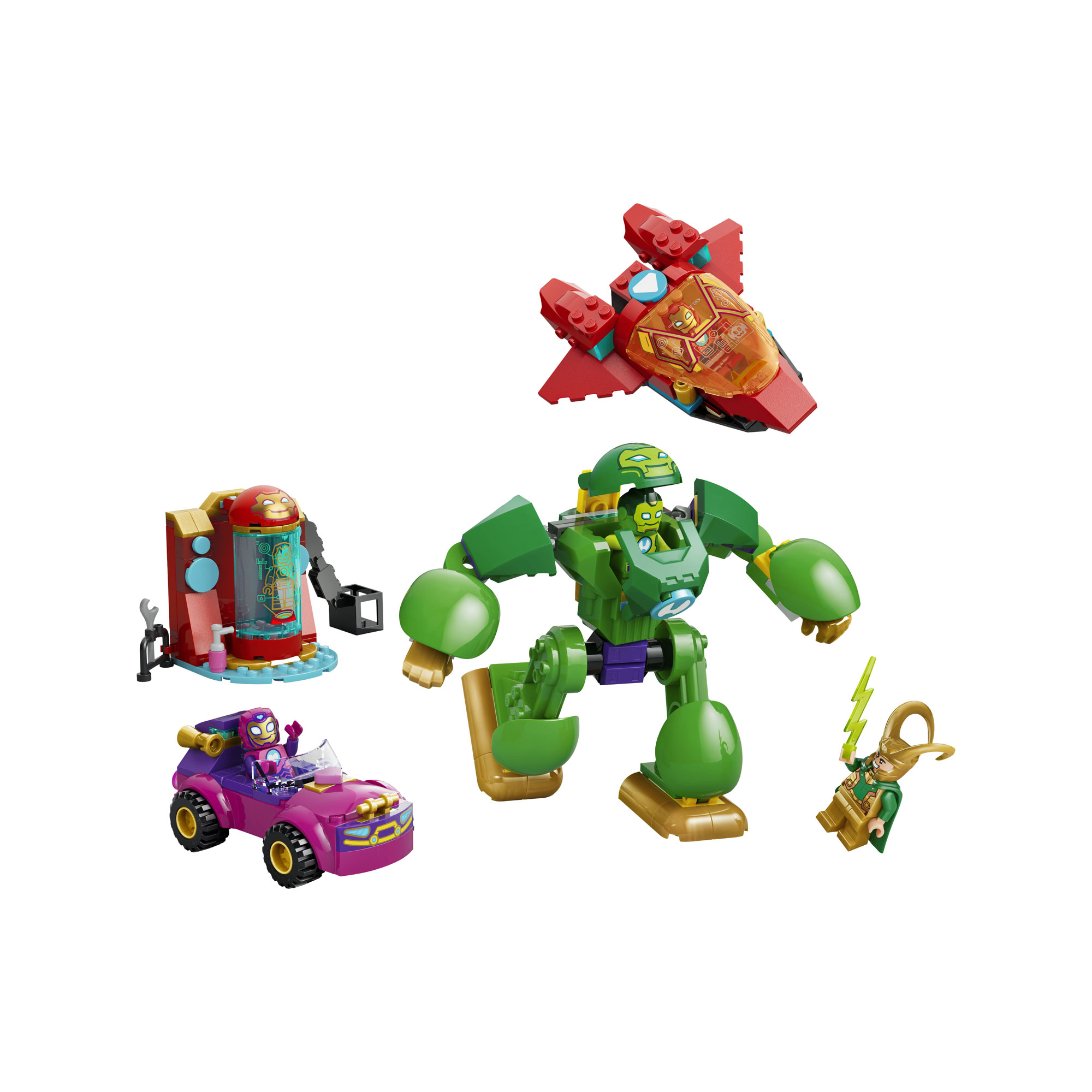 Lego Unisex Loki Vs. Team Iron Man 11211 - Bild 11