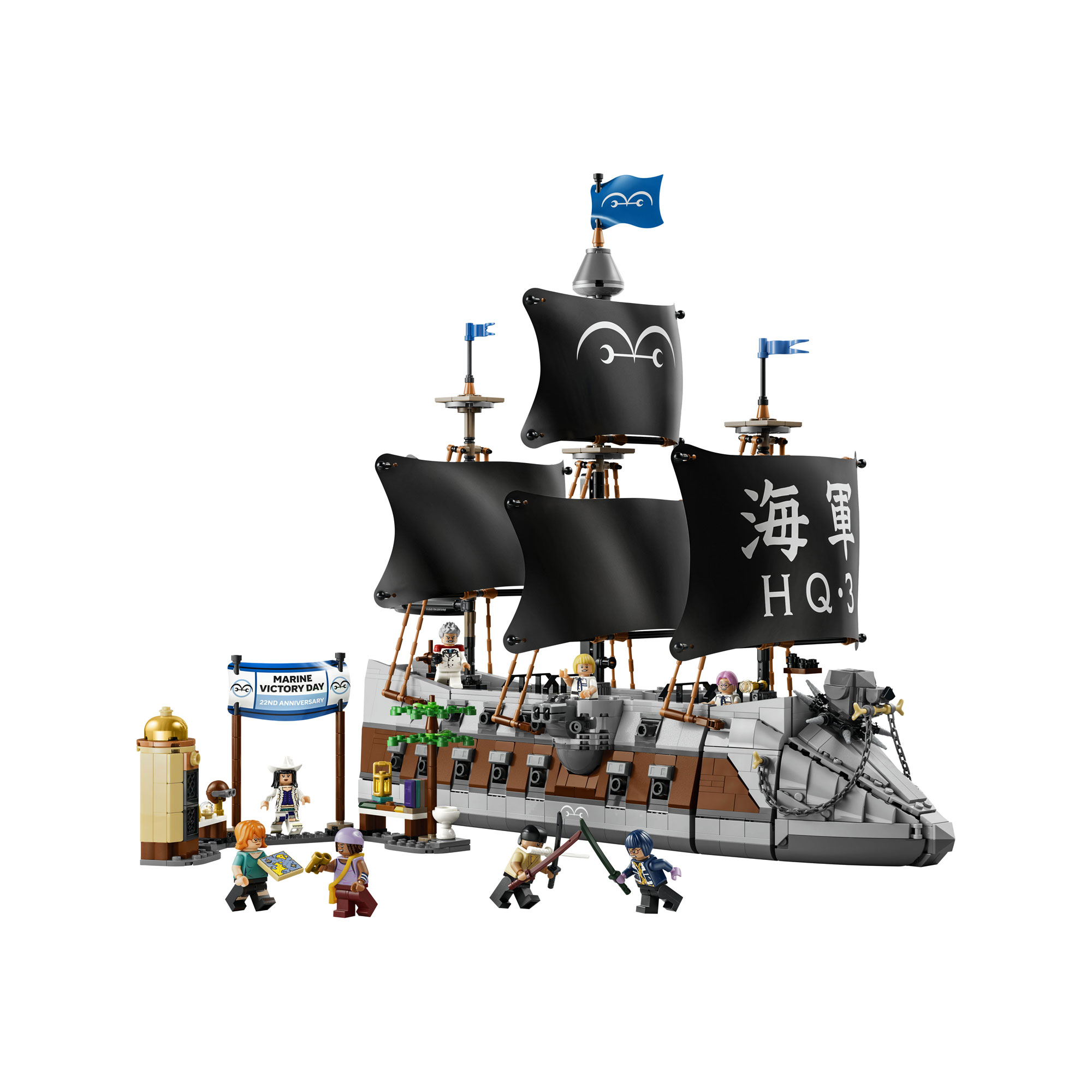 LEGO® ONE PIECE 75646 Garps Marineschlachtschiff - Bild 16