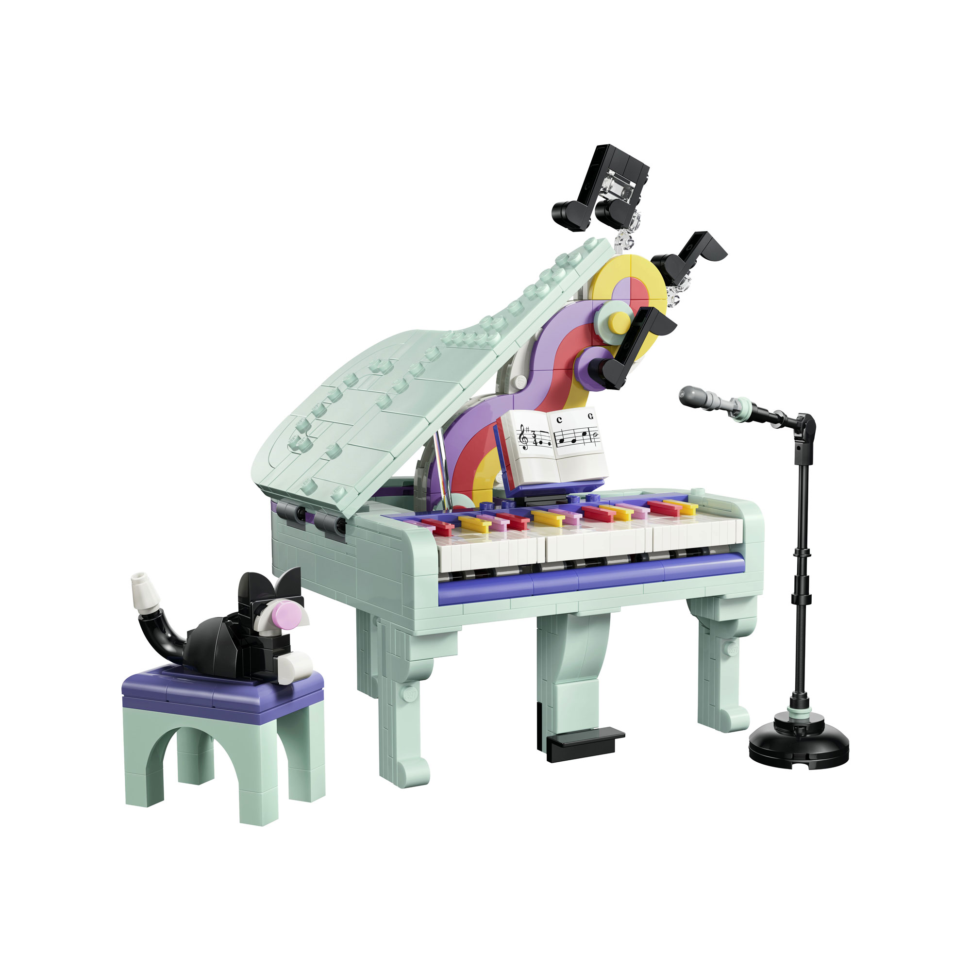 Joom Lego Creator 3-En-1 31392 Décoration Musicale : Piano Et Chat - Jouet Dès 9 Ans - Cadeau - Bild 17