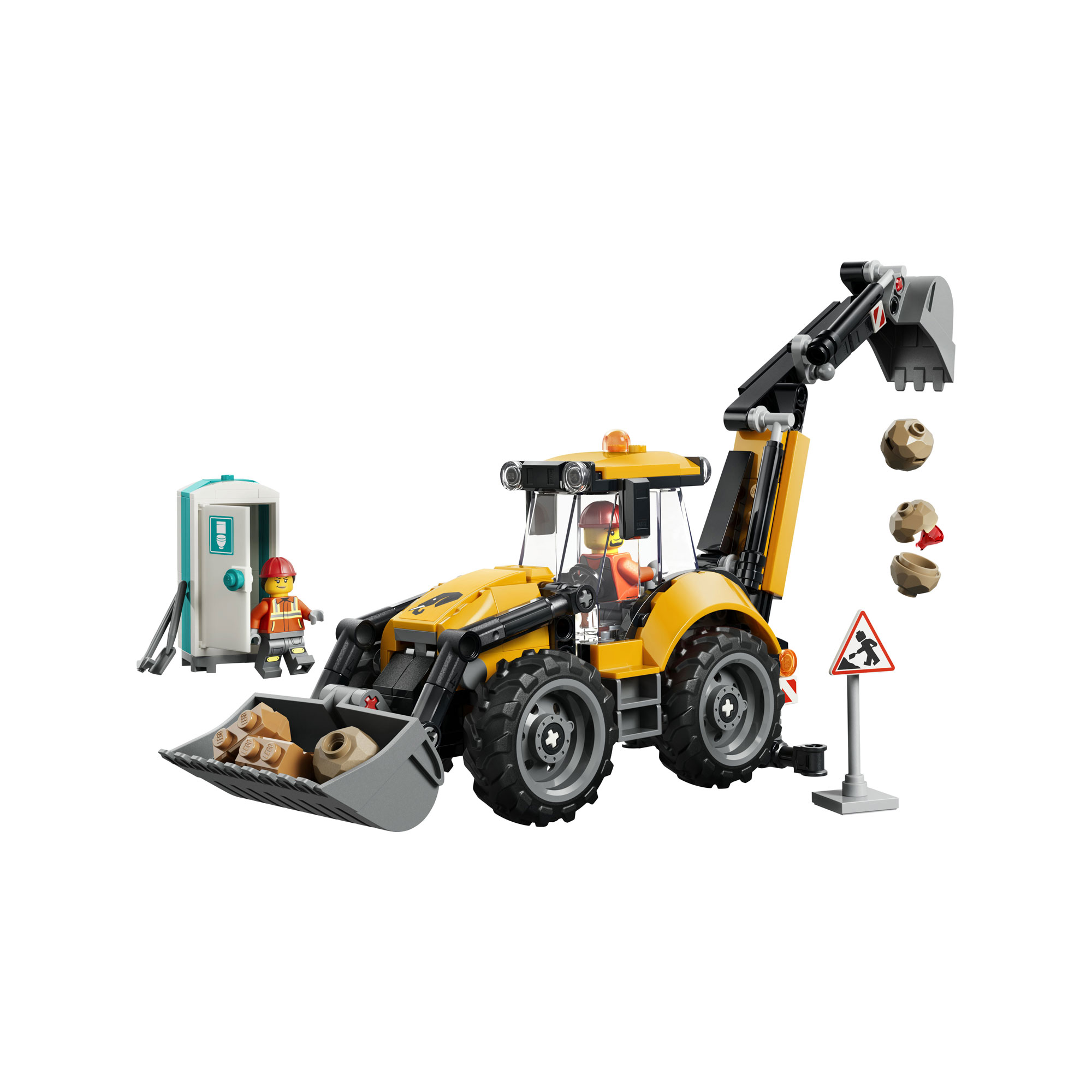 LEGO® City 60480 Gelber Baggerlader - Bild 22