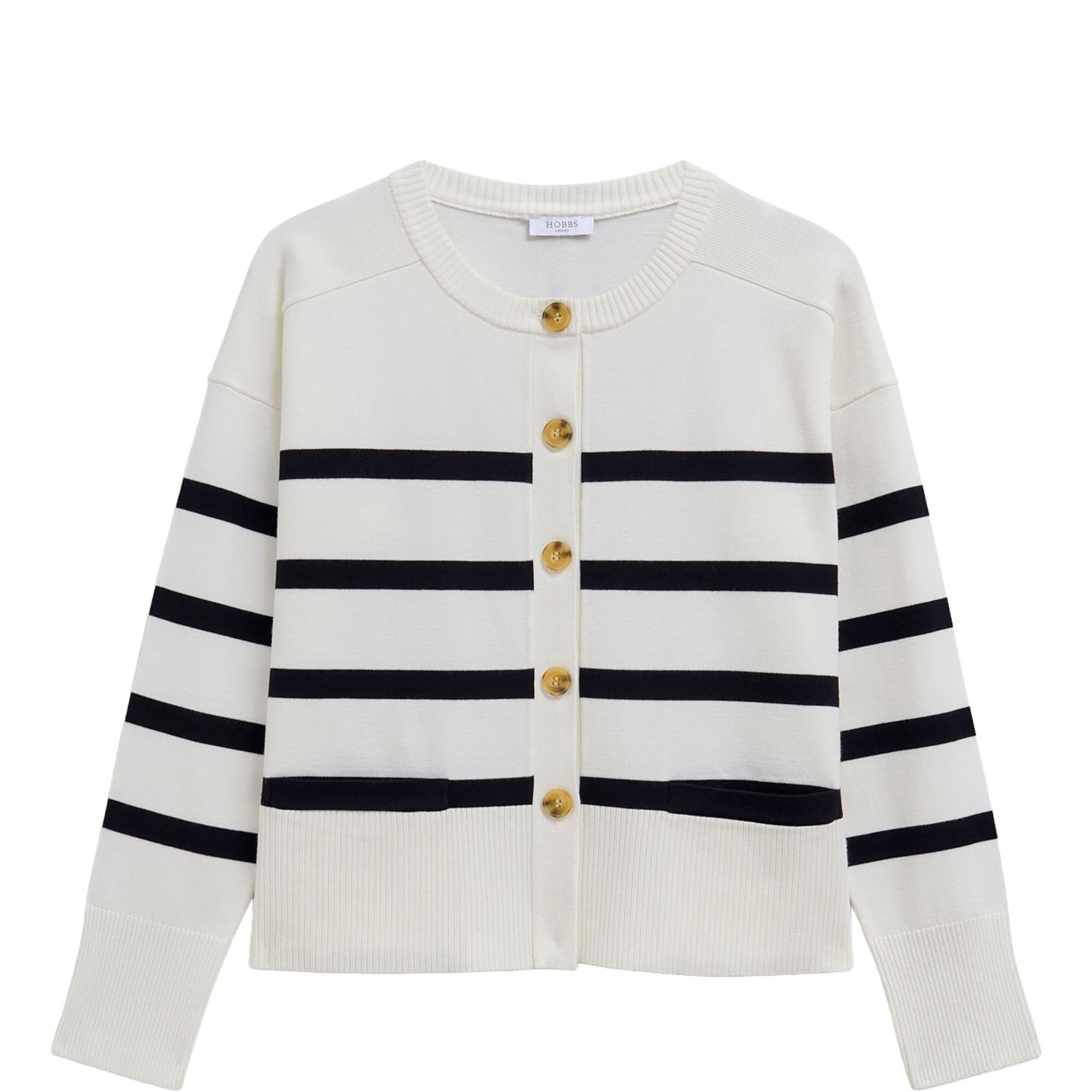 Megan Striped Cardigan