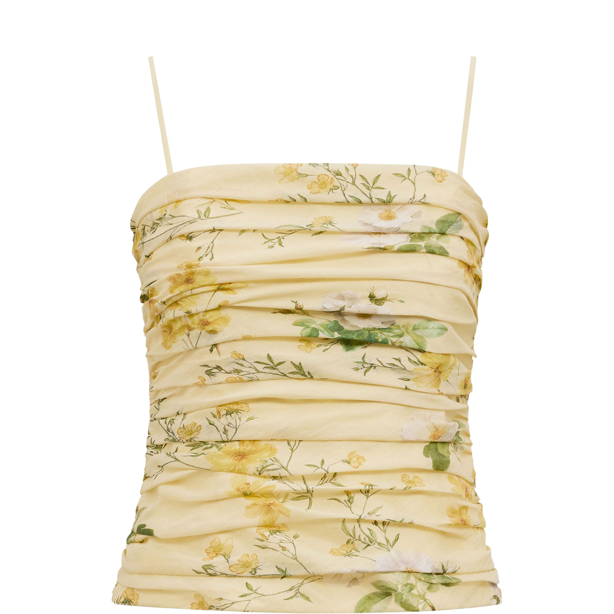 Palmer Gathered Floral Top