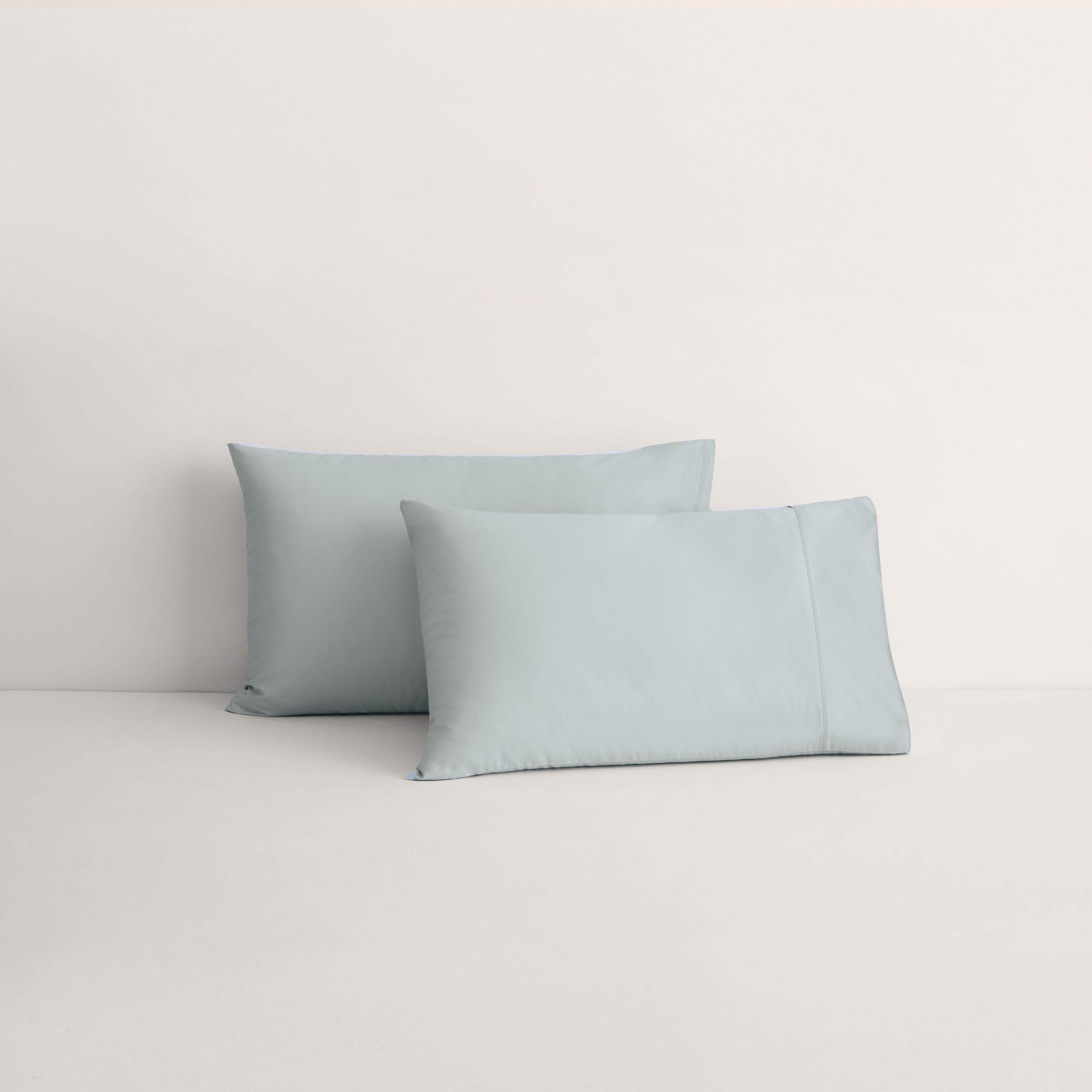 500 Thread Count Standard Pillowcase Seaglass