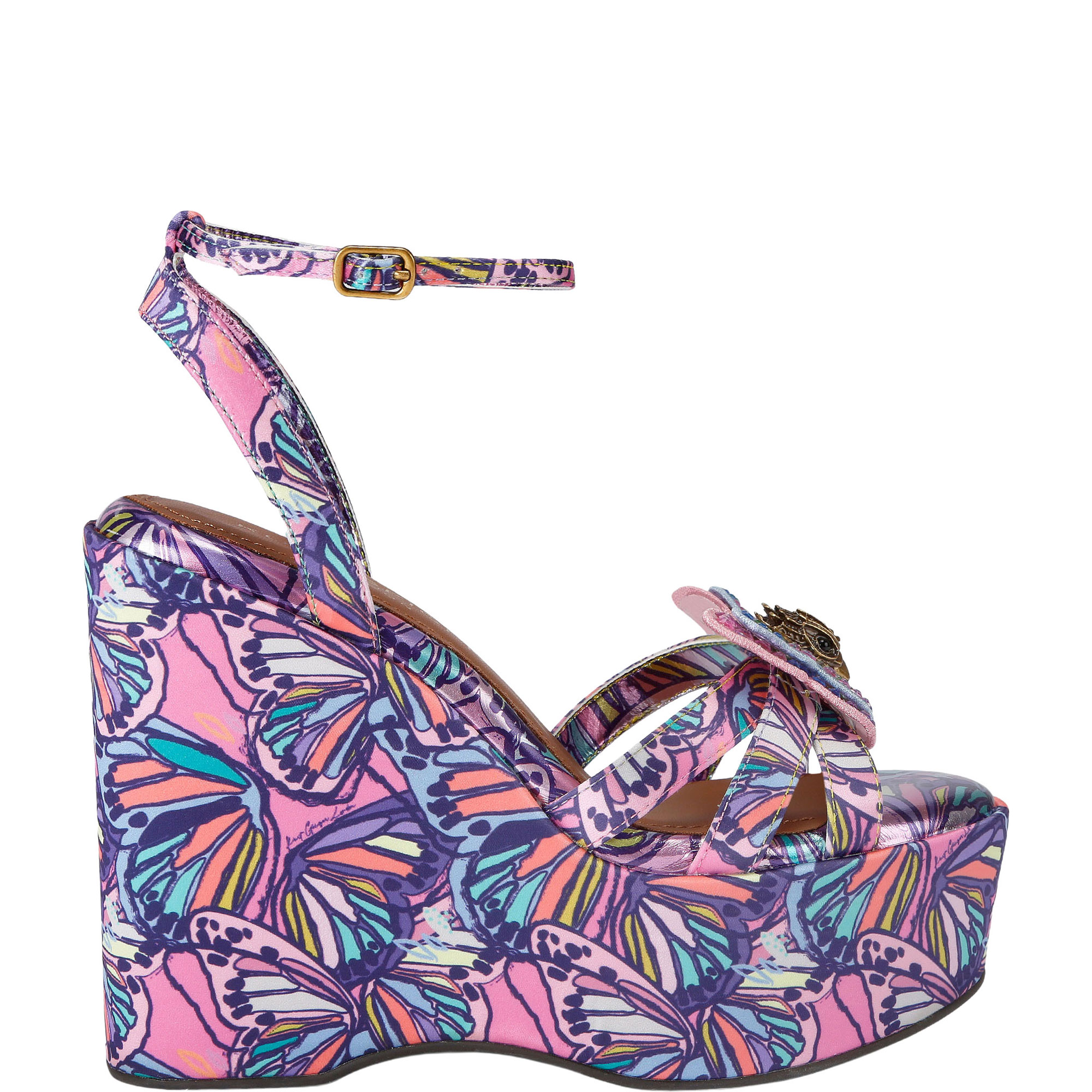 Butterfly Wedge Heels