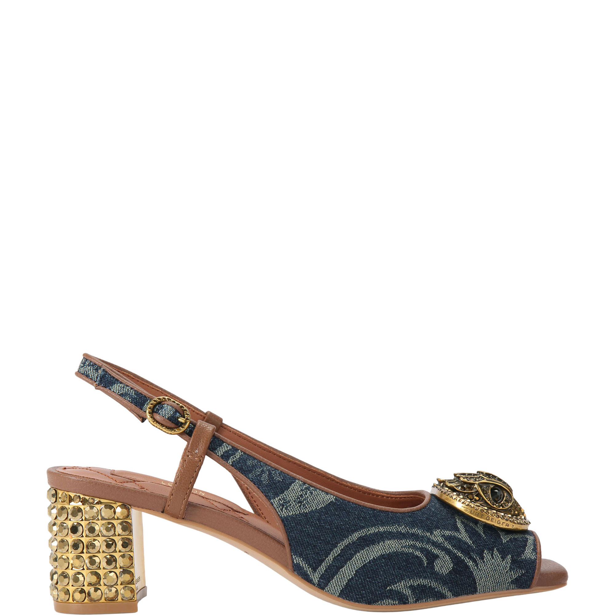 Chelsea Slingback Block Heels