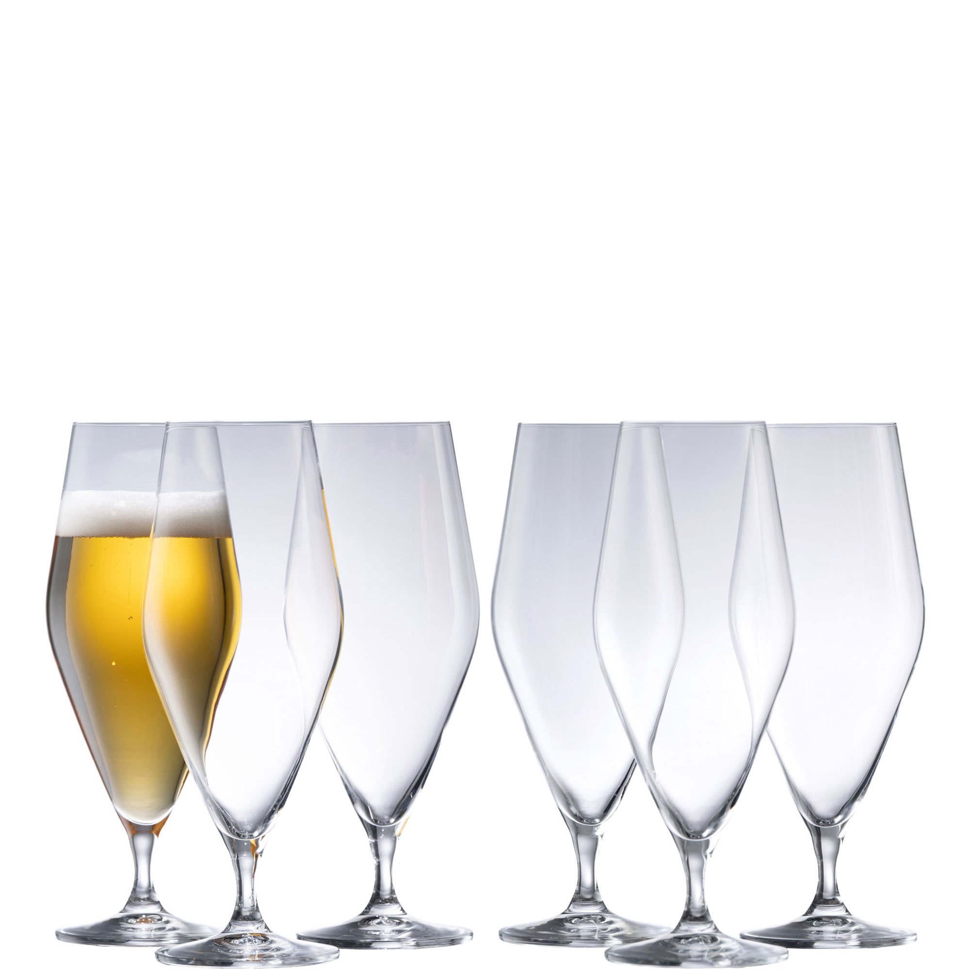 Cheers Party Pack Craft Beer Glass 630ml , Set of Six