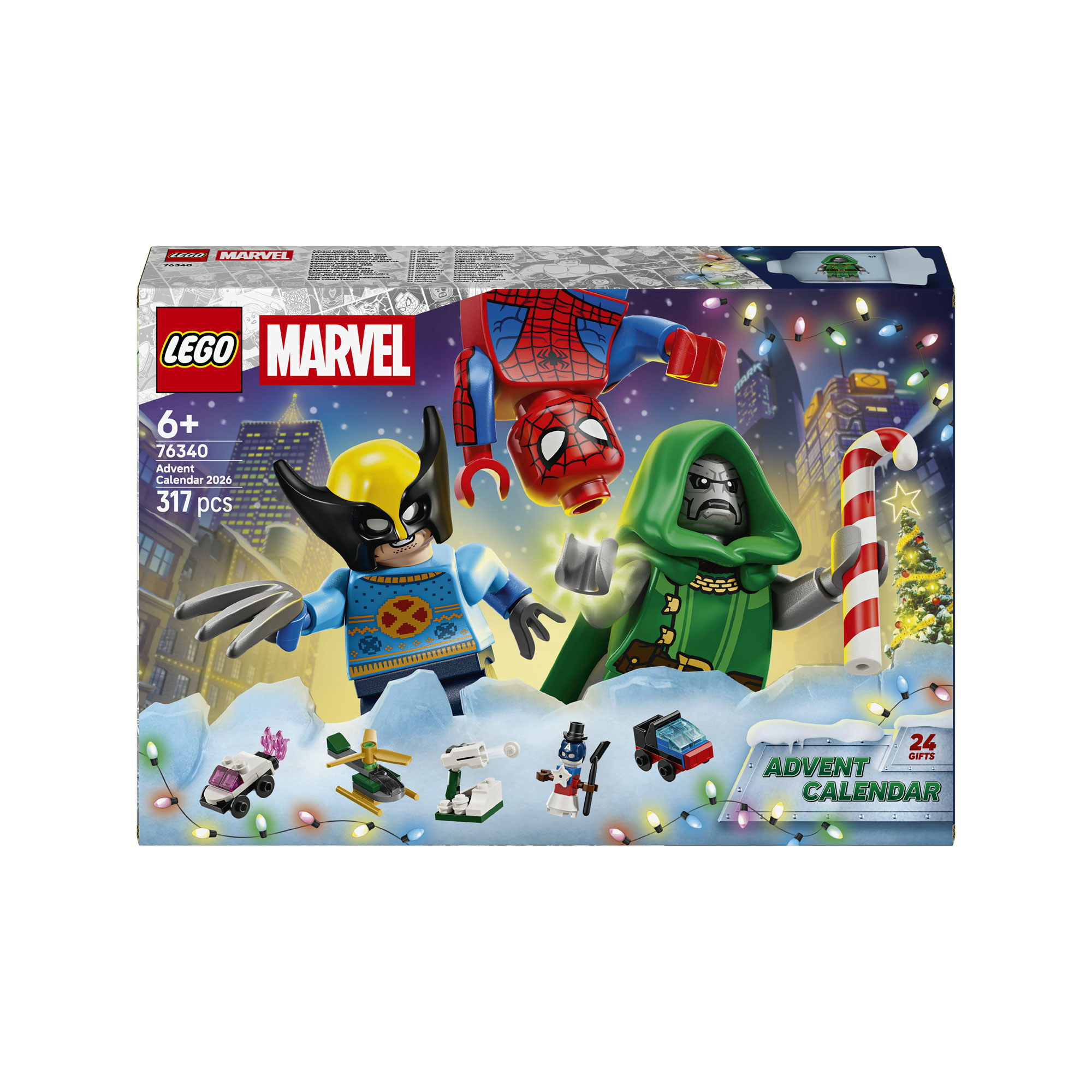 Lego Unisex Marvel Advent Calendar 2026 - Super Hero Building Toys - Christmas Gift For Kids - 76340 - Image 15