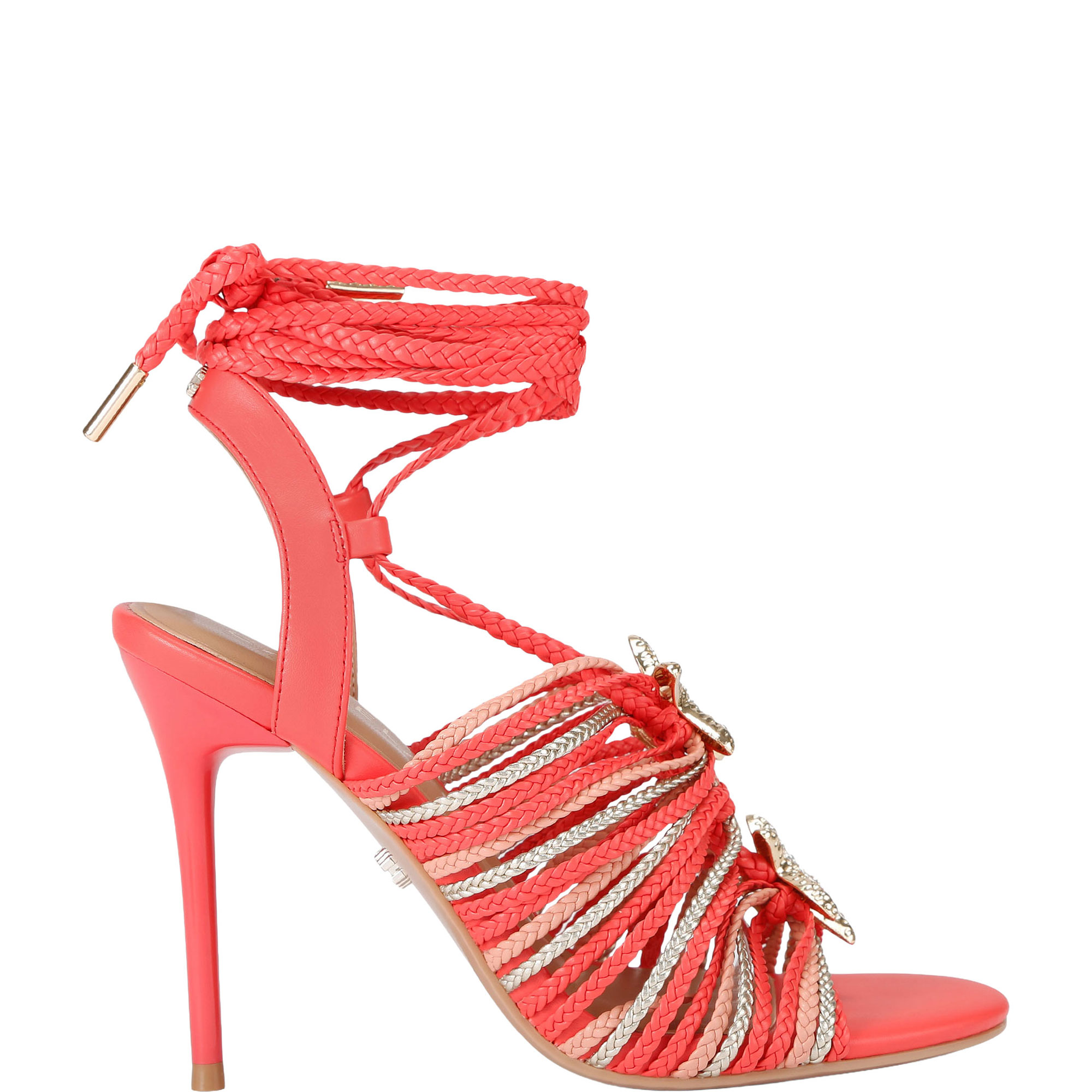 Marina High Tie Heeled Sandals