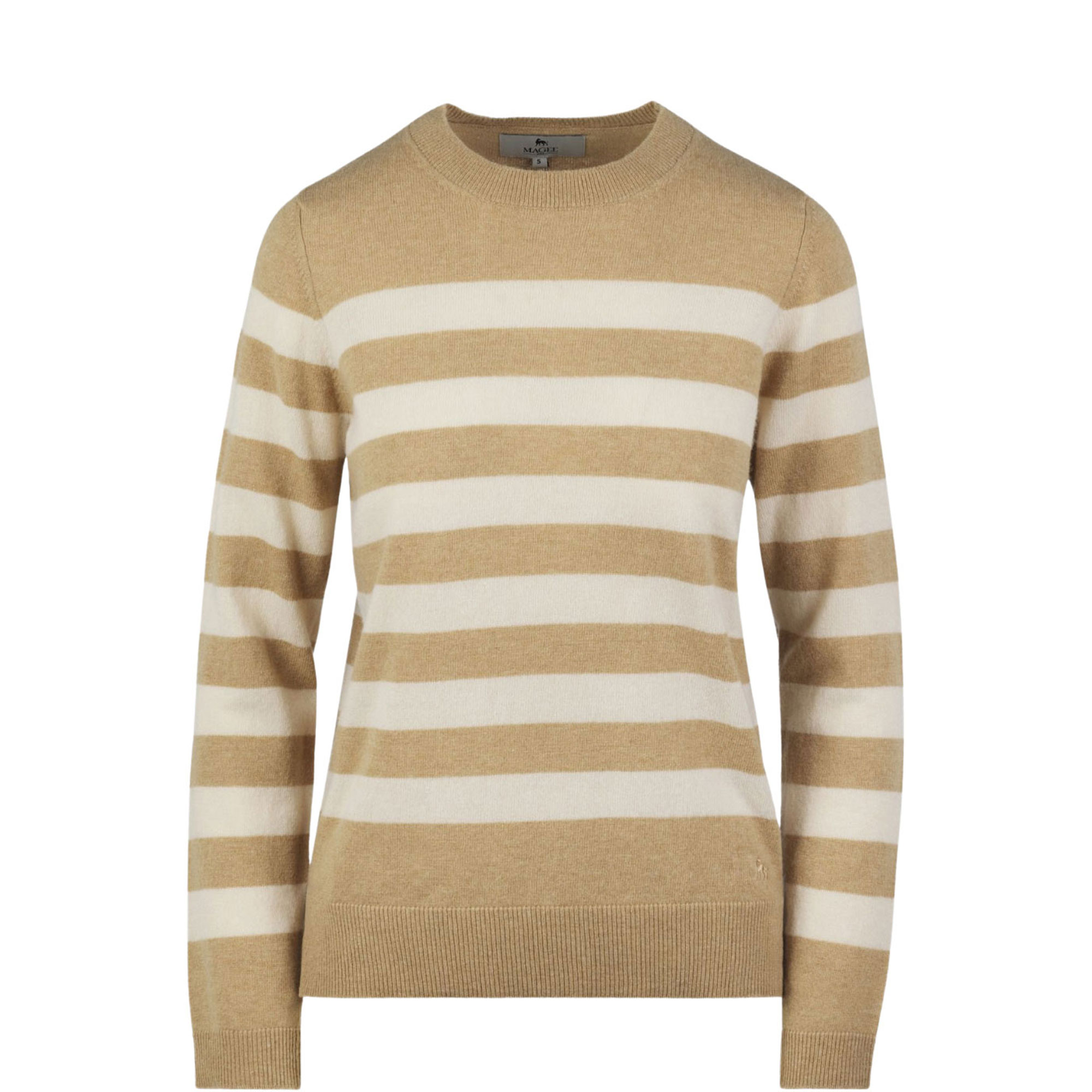 Naomi Stripe Merino Knit Sweater