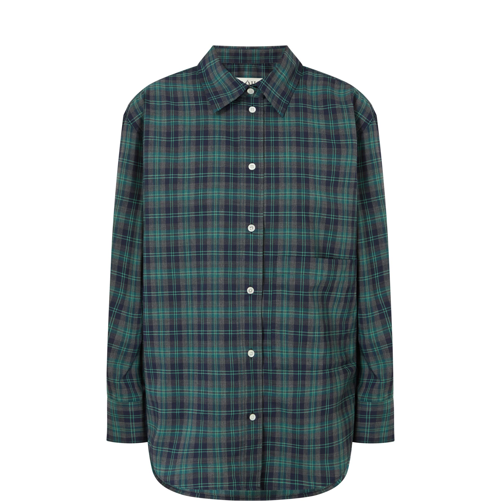 Oversized Check Shirt
