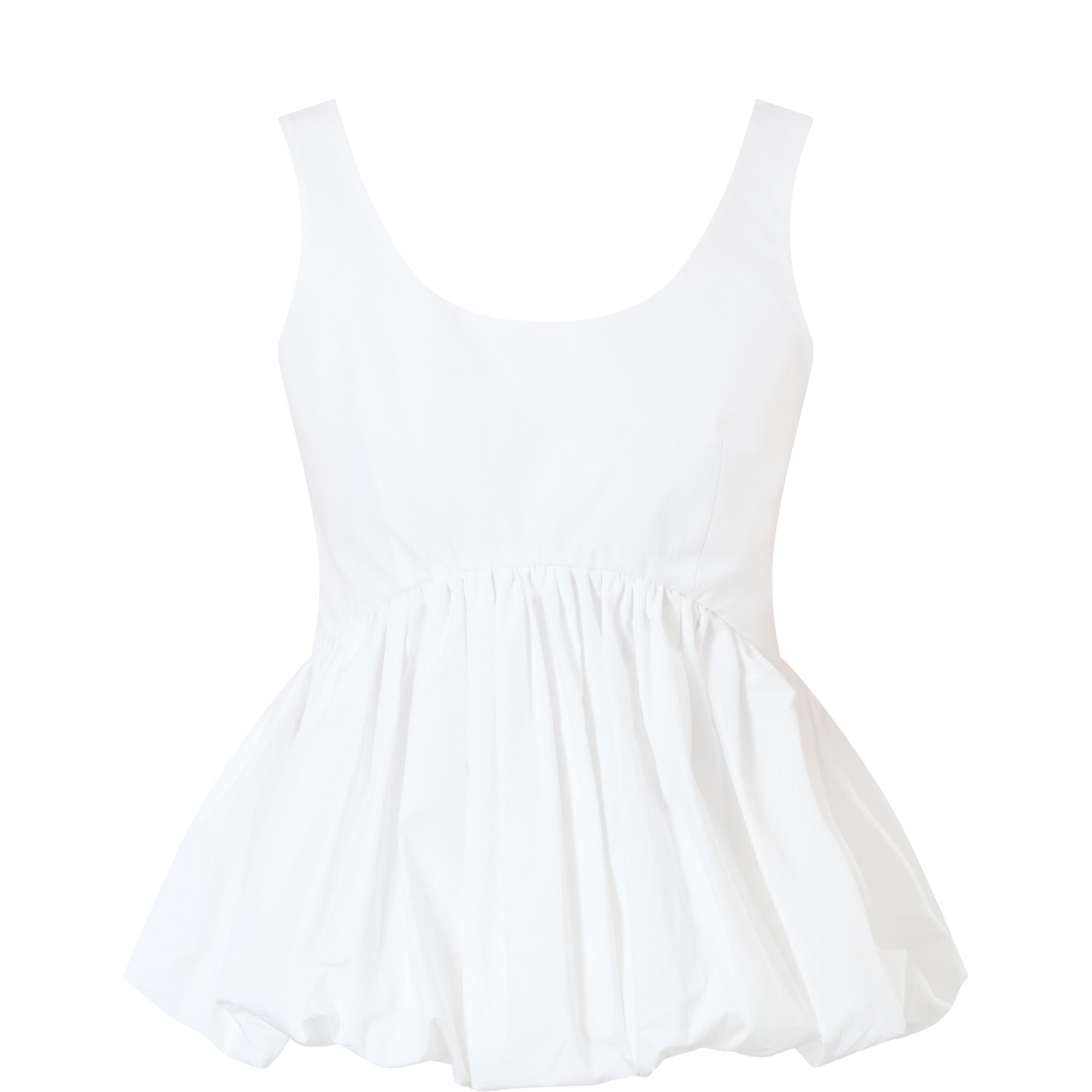 Voluminous Peplum Blouse