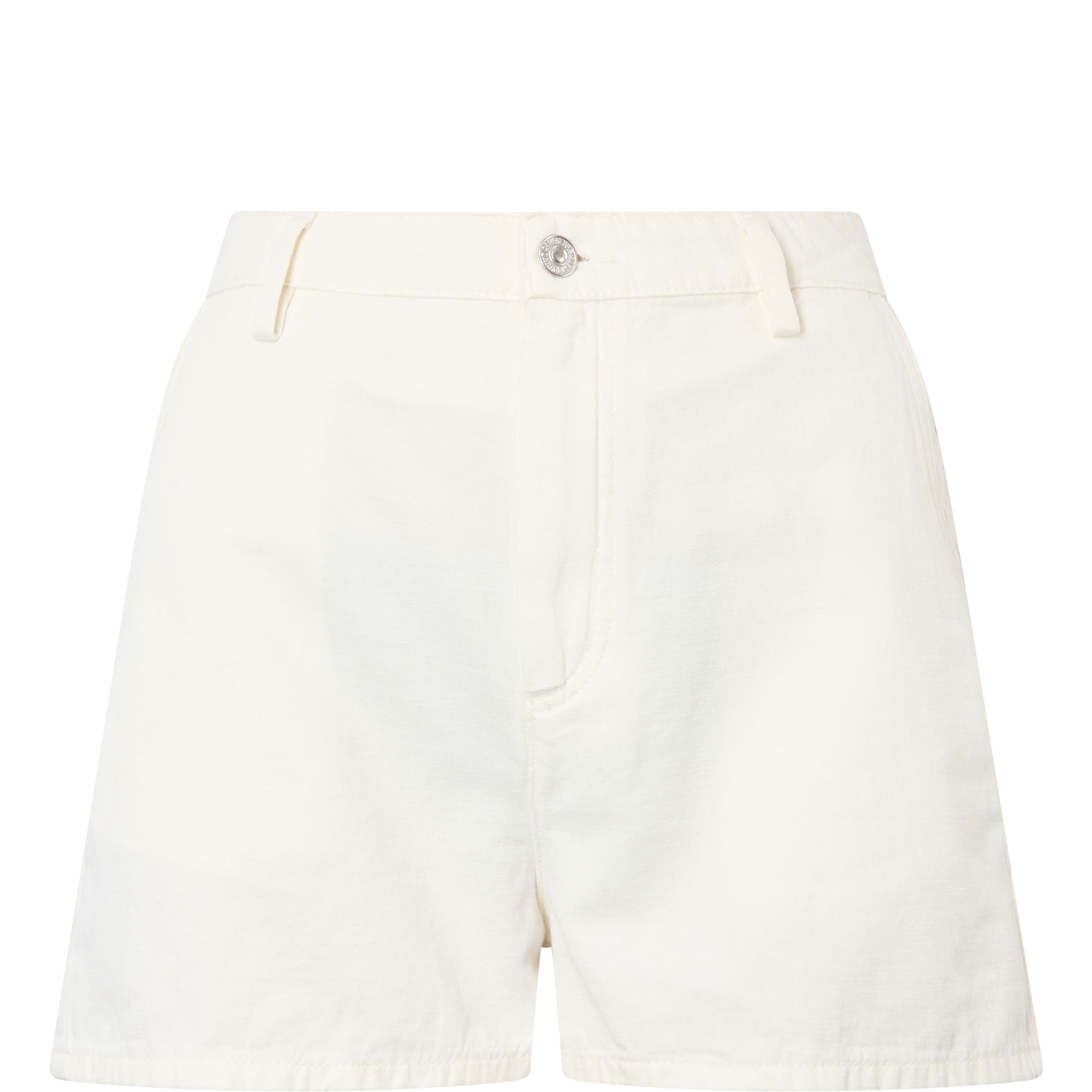 Logo Denim Shorts