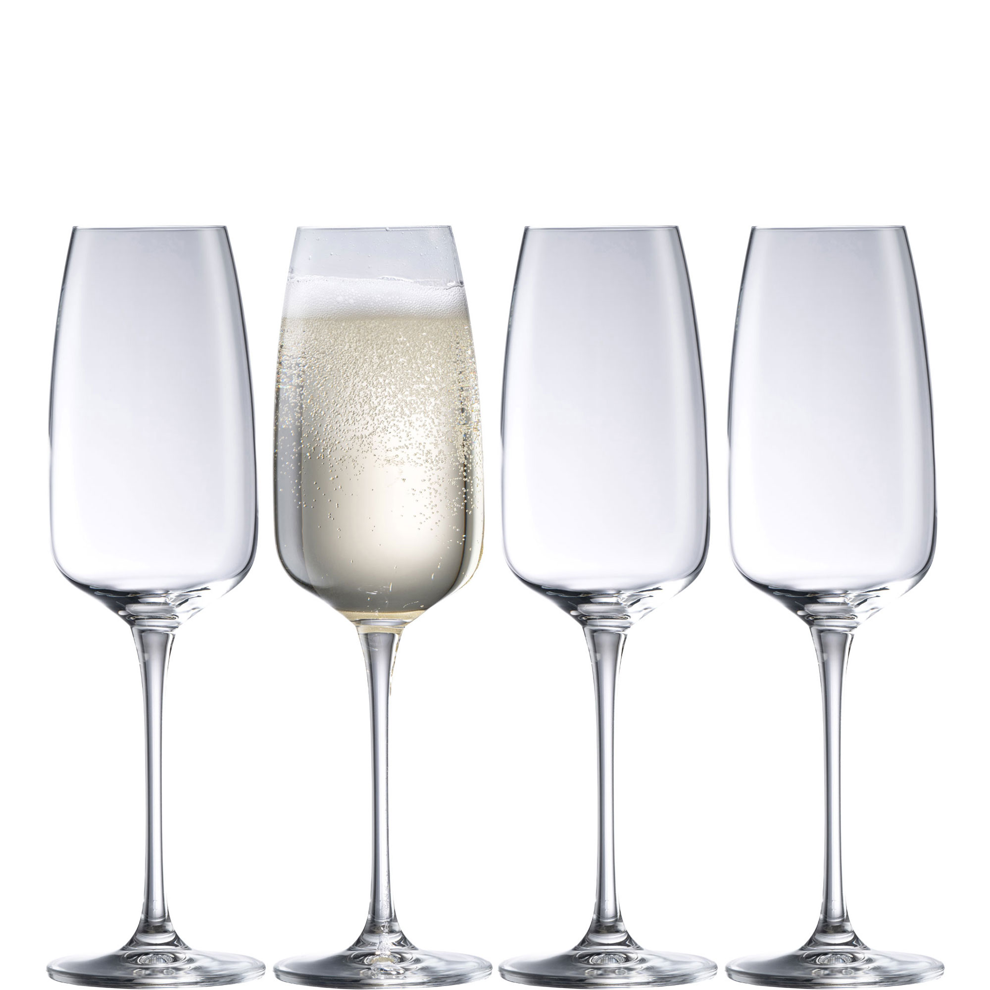 Tivoli Flute 290ml, Set of Four