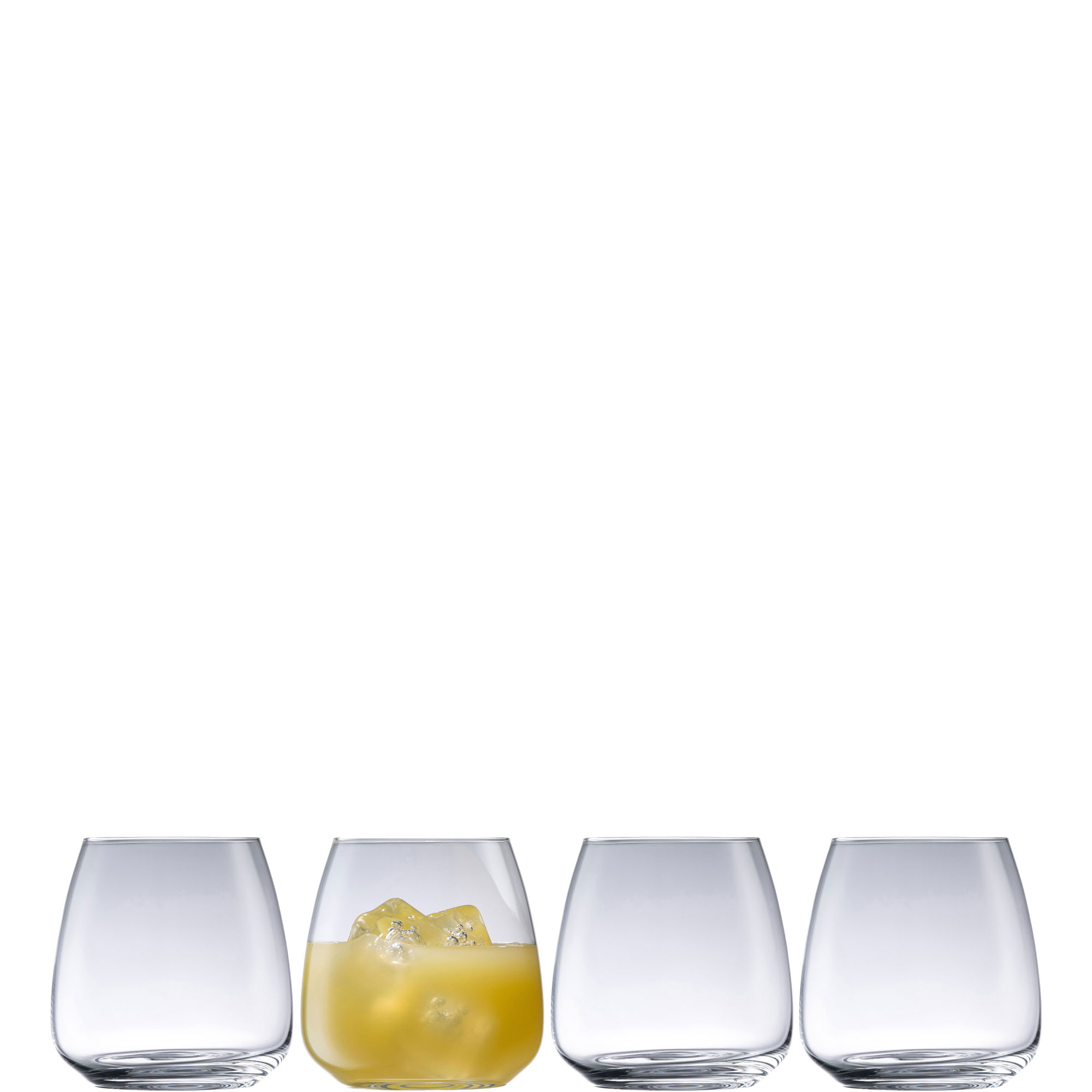 Tivoli Tumbler Glass 400ml, Set of Four