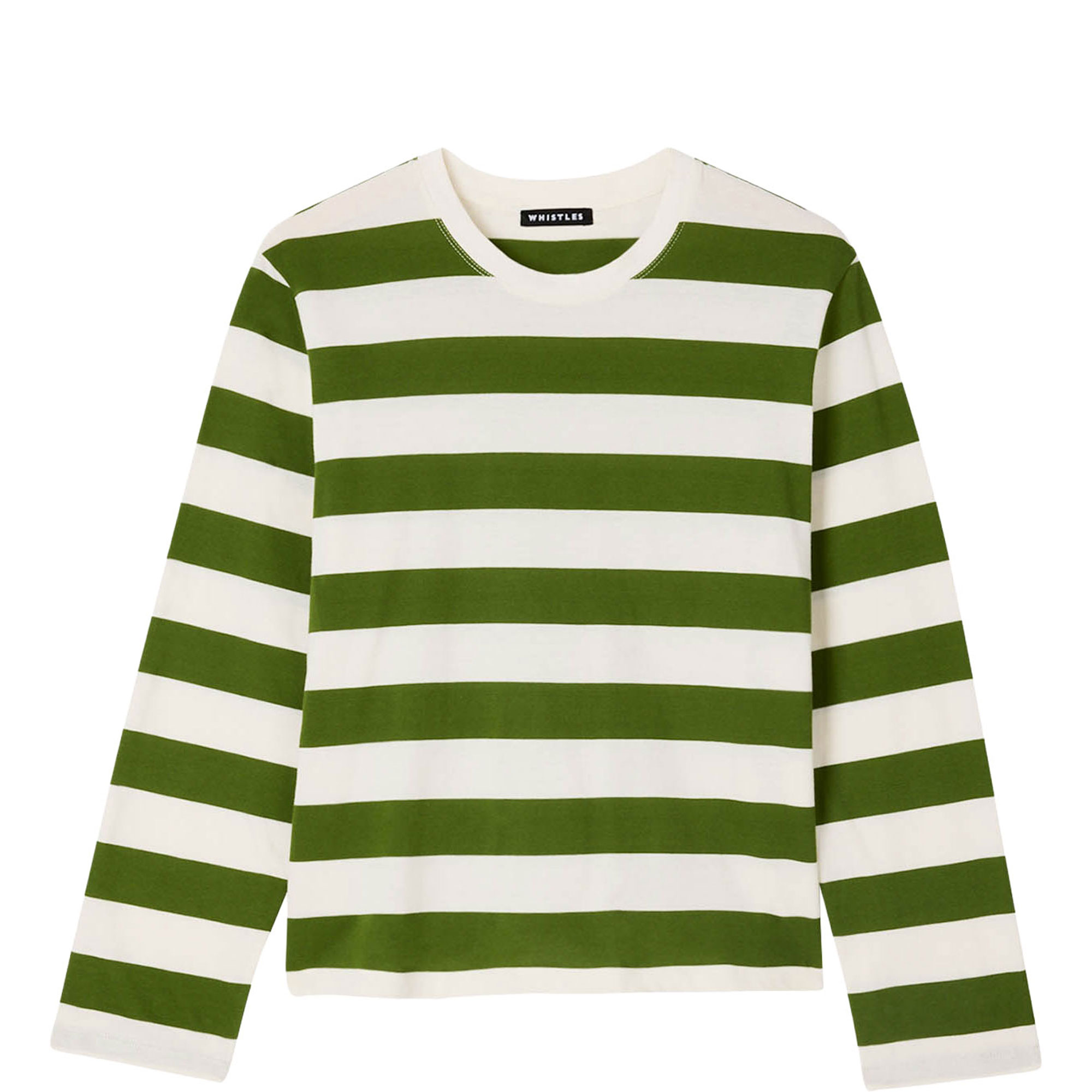 Striped Long-Sleeved Top