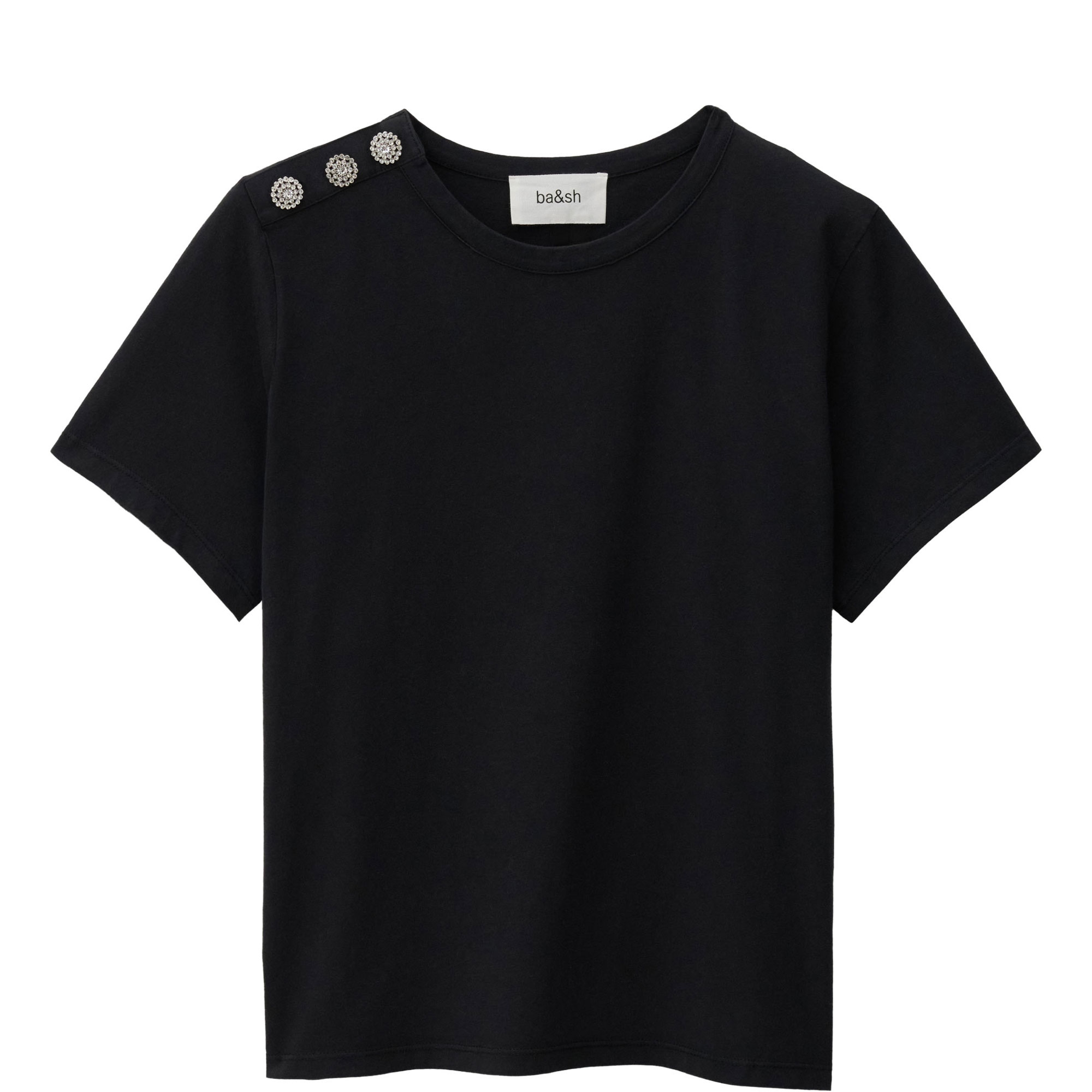 Elmer Jewel Button T-Shirt