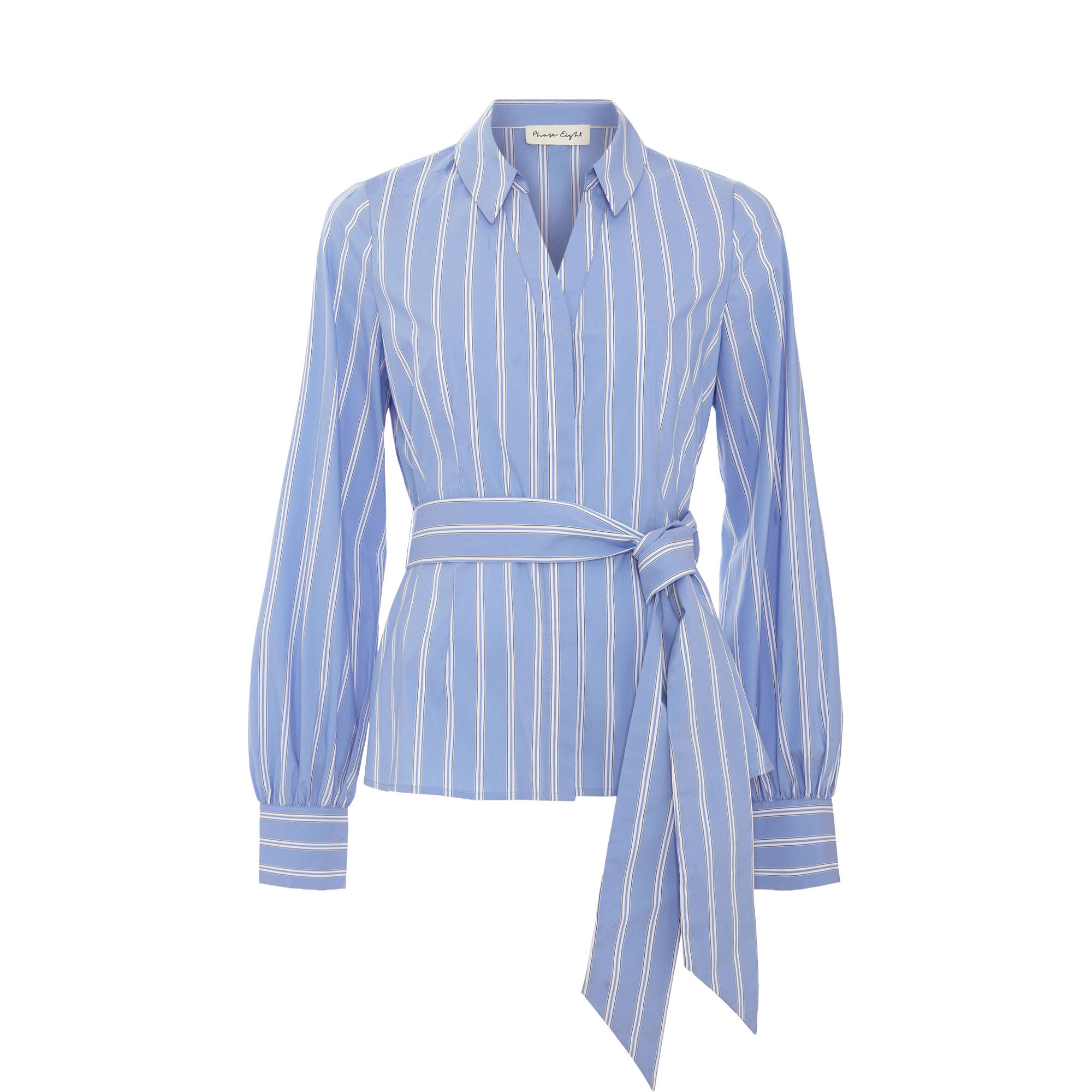 Dakota Striped Belted Shirt