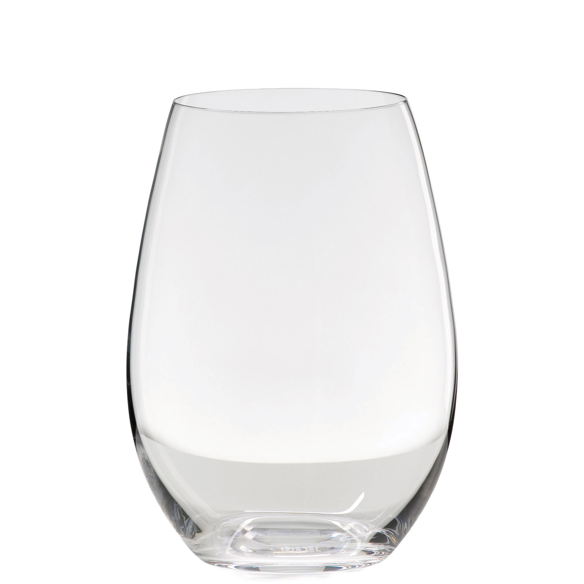 Syrah Shiraz Stemless Wine Glass, Set of Two