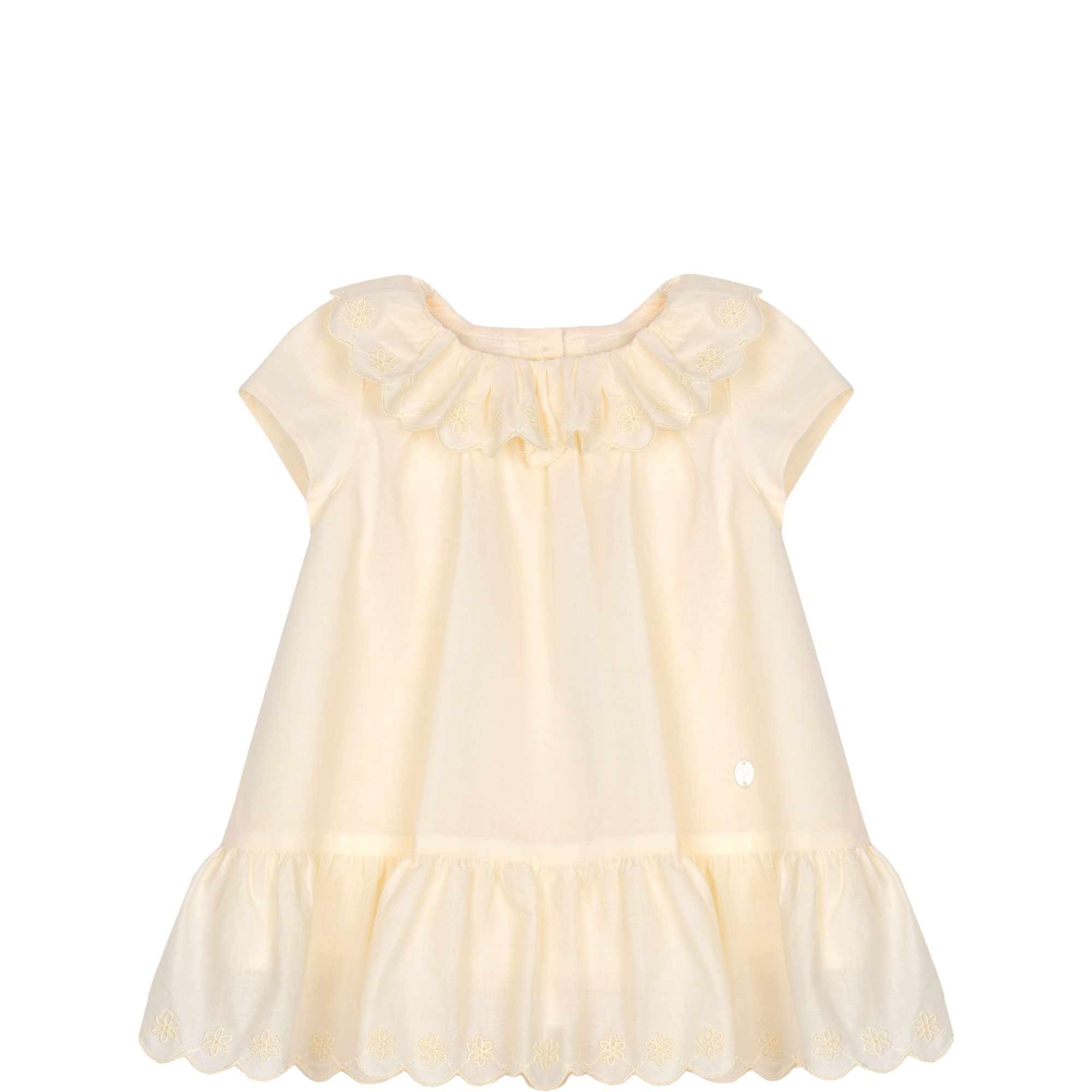 Floral Embroidery Logo Dress