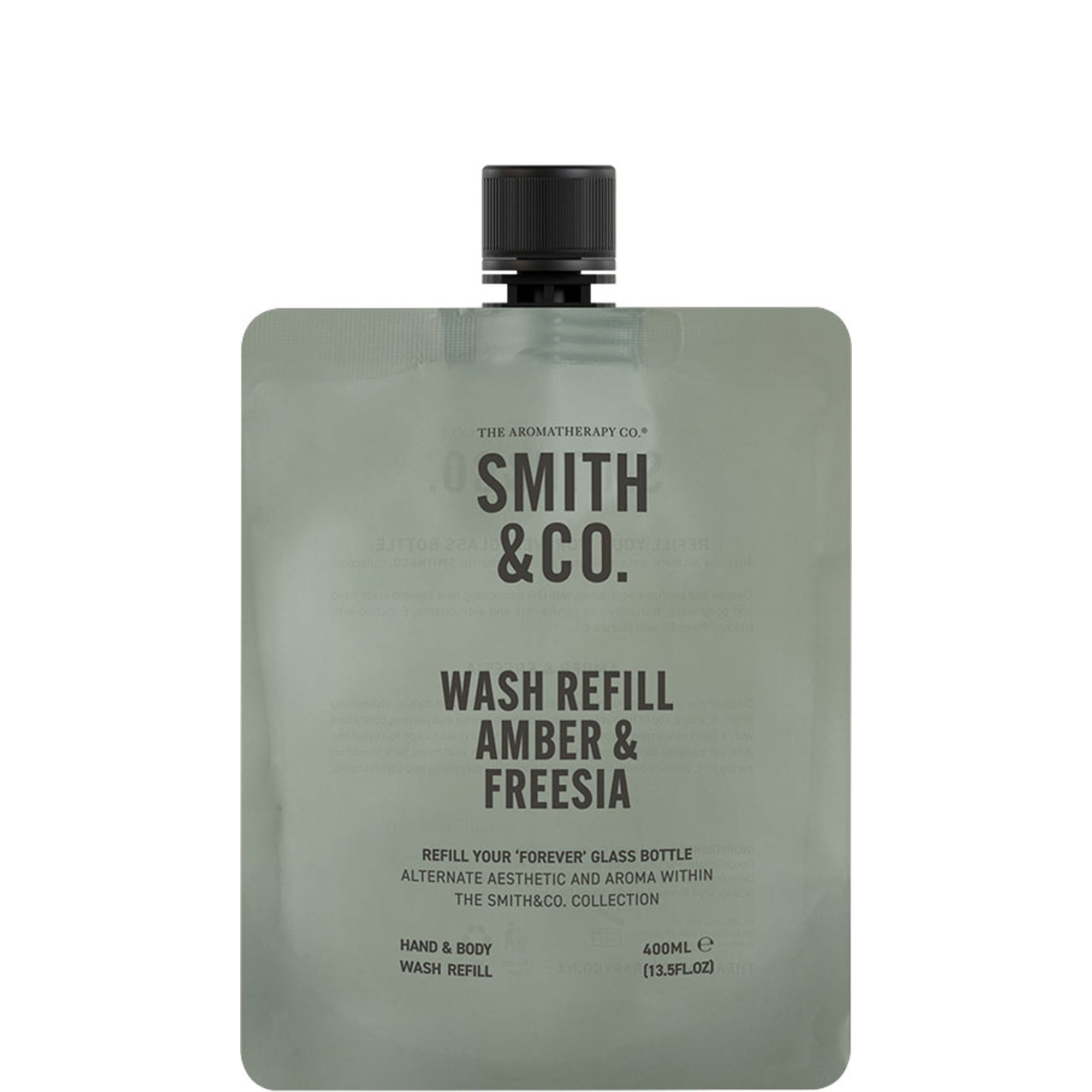 Amber & Freesia Hand & Body Wash Refill 400ml