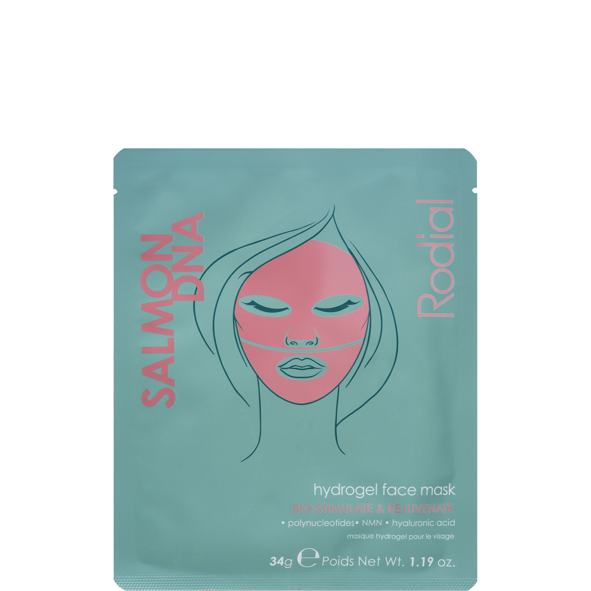 Salmon DNA Hydrogel Face Mask