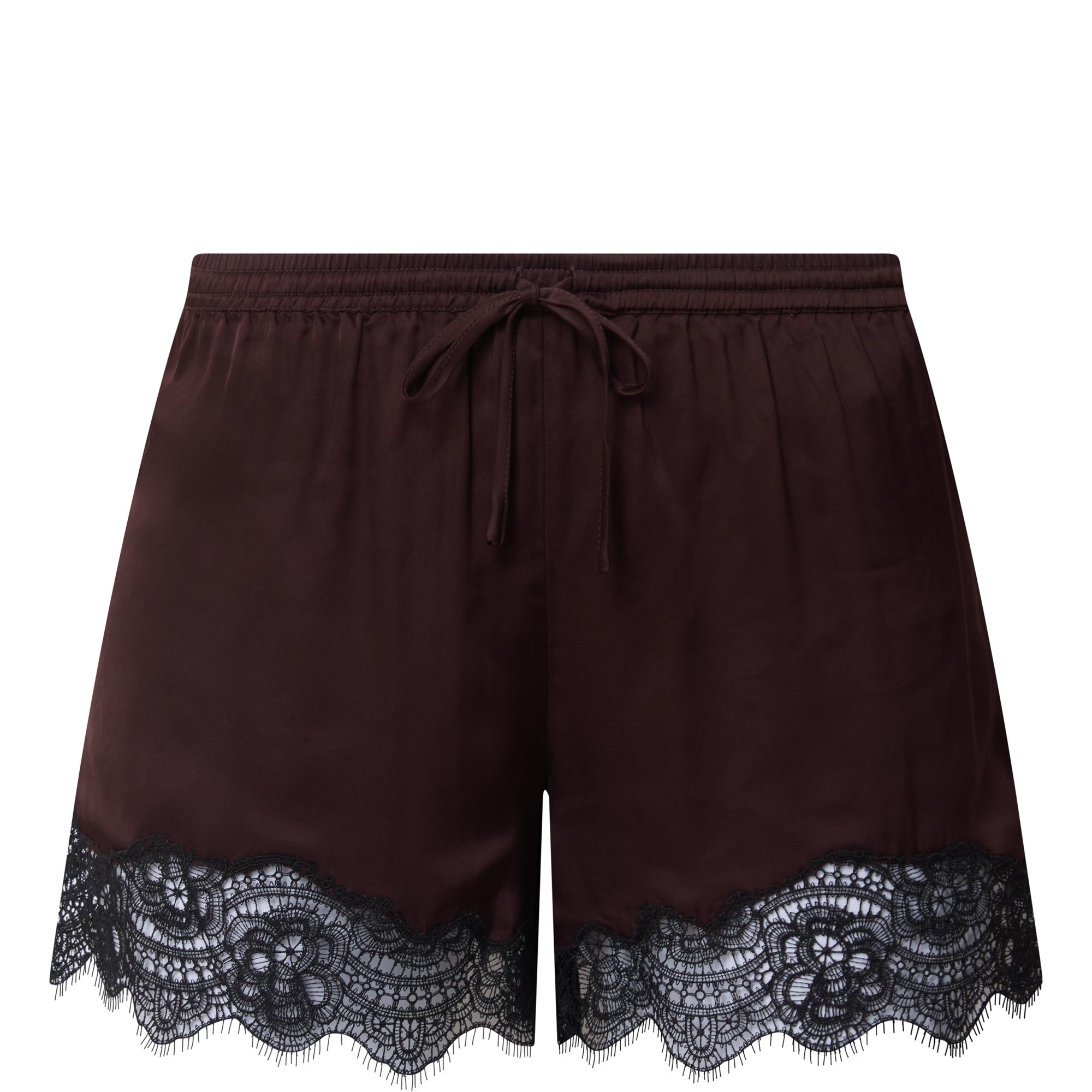 Linette Lace Trim Shorts