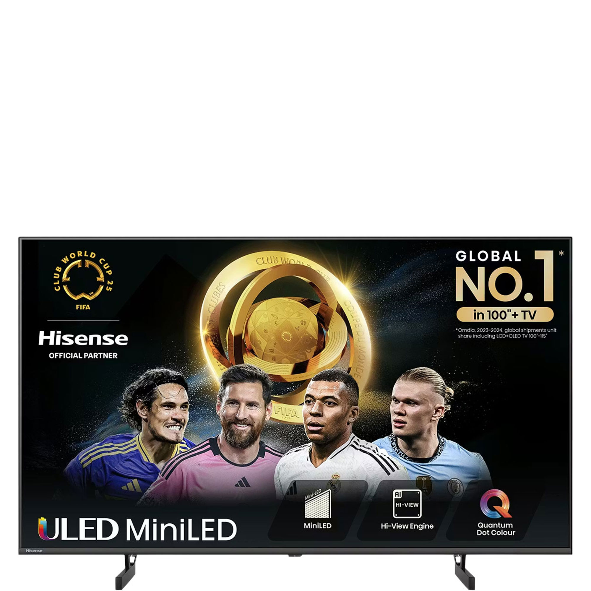 50 Inch Mini QLED 4K Smart TV Satellite Tuner