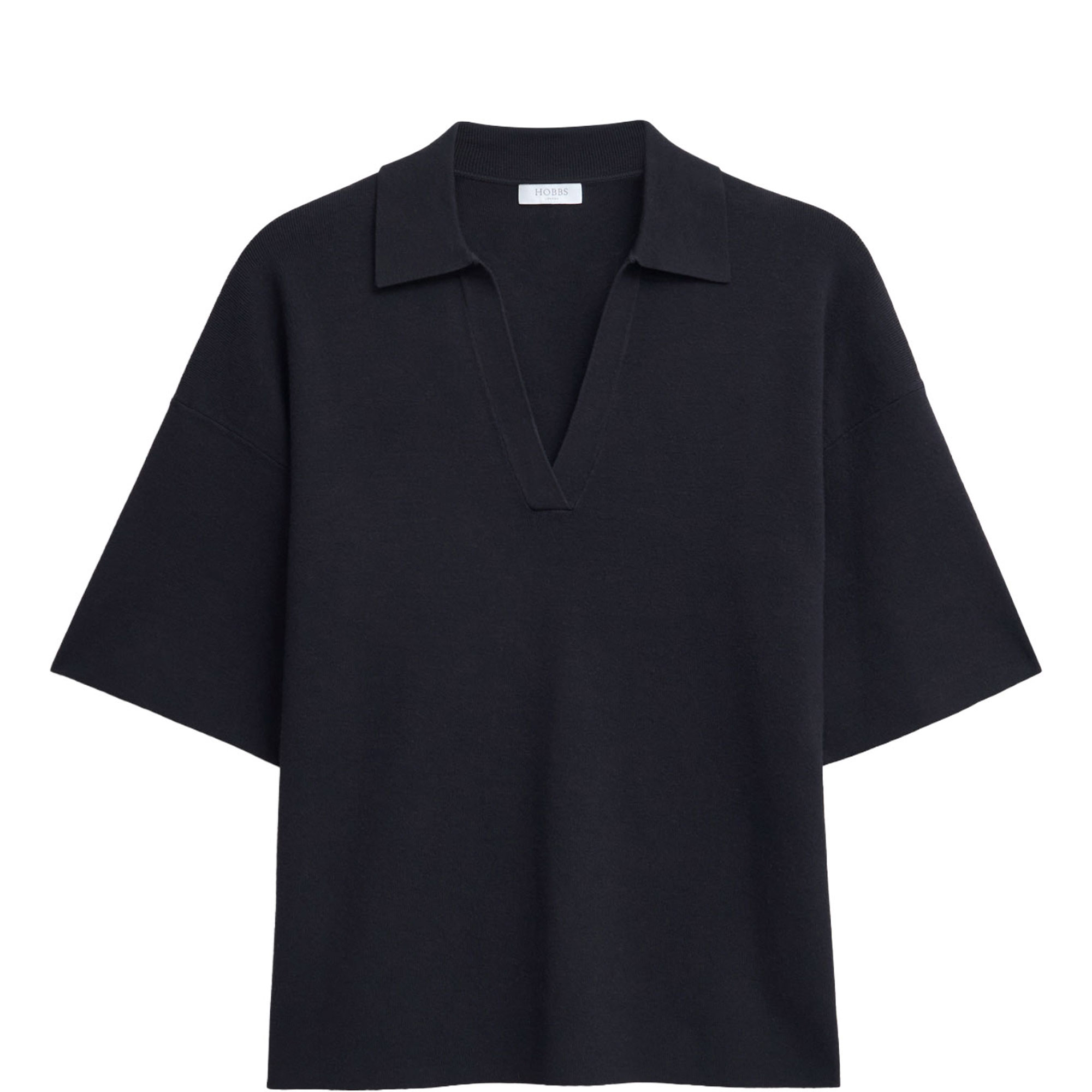 Lenora Knitted Polo Shirt