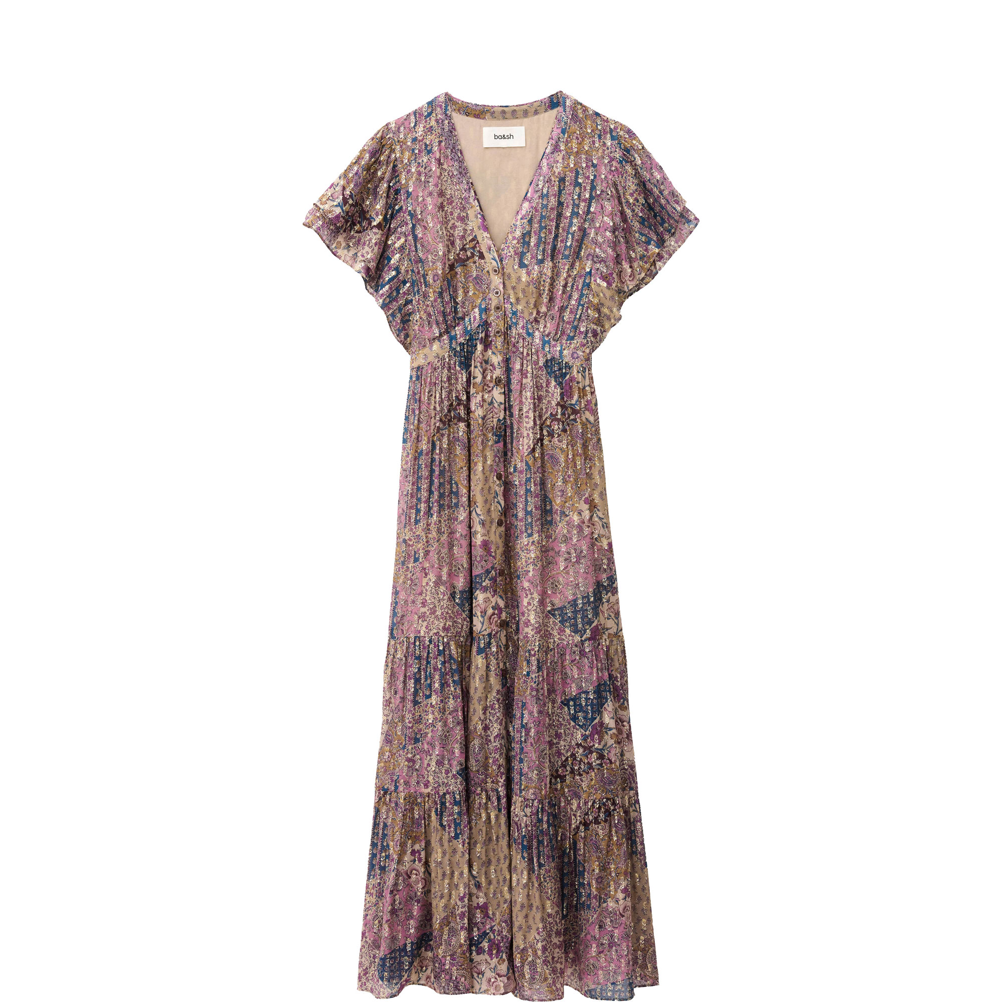 Pareta Paisley Tiered Dress