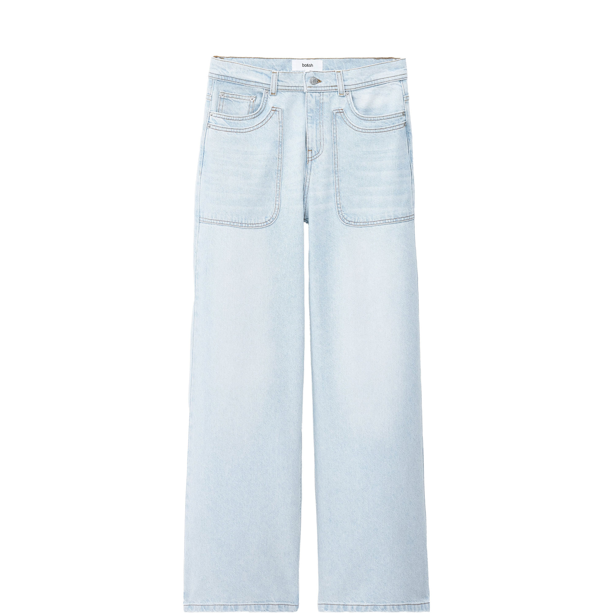 Zoel Cargo Straight Leg Jeans