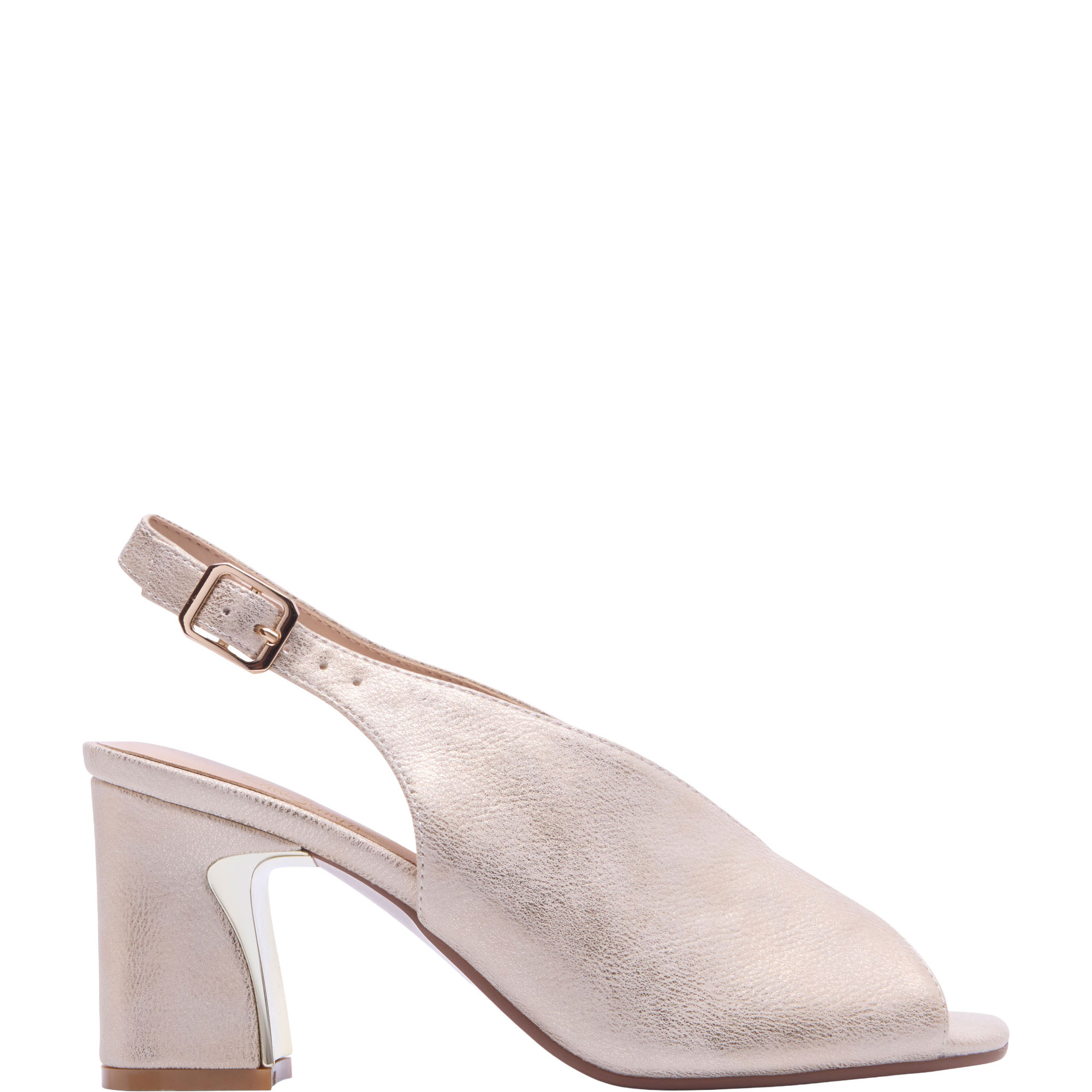 Claresse Slingback Block Heels