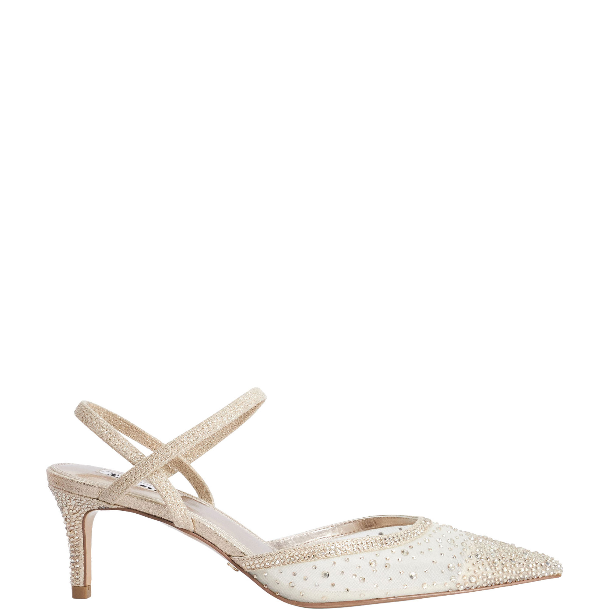 Charismatic Diamante Slingback Pumps