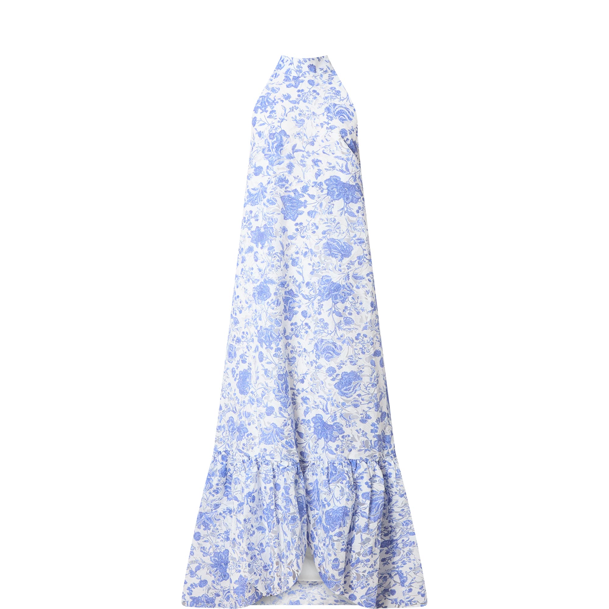 Elin Floral Halter Gown