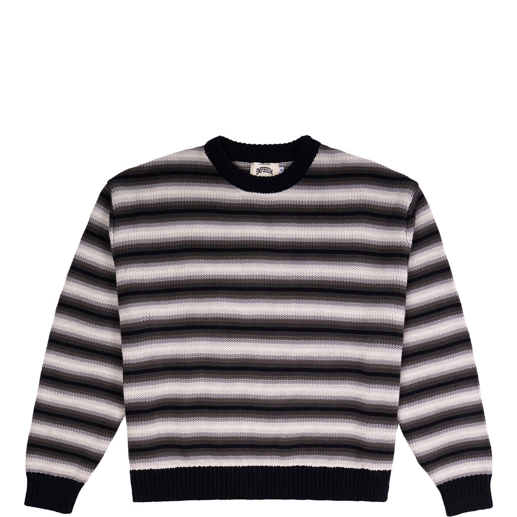 Stripe Fisherman Knit Sweater