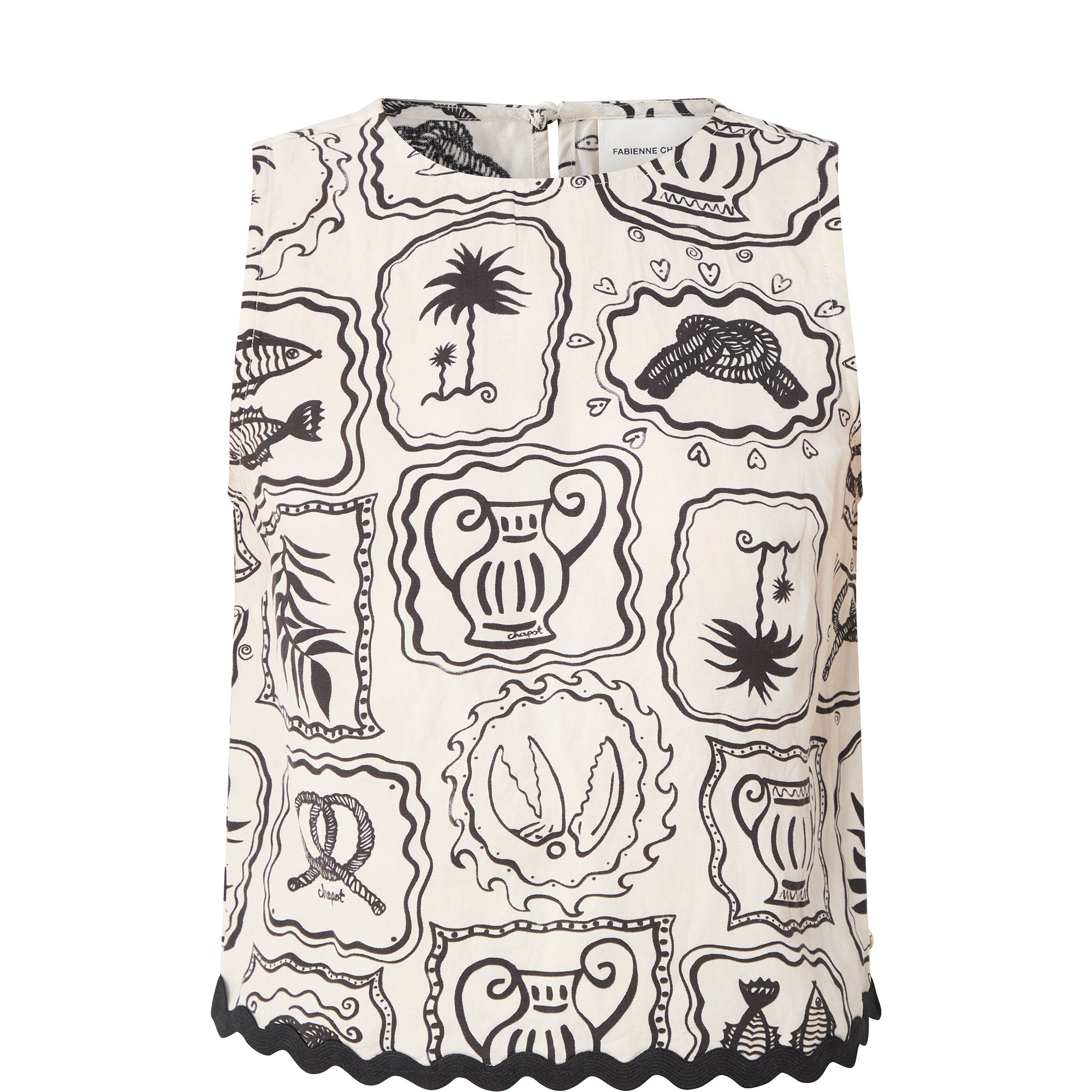 Porto Printed Top