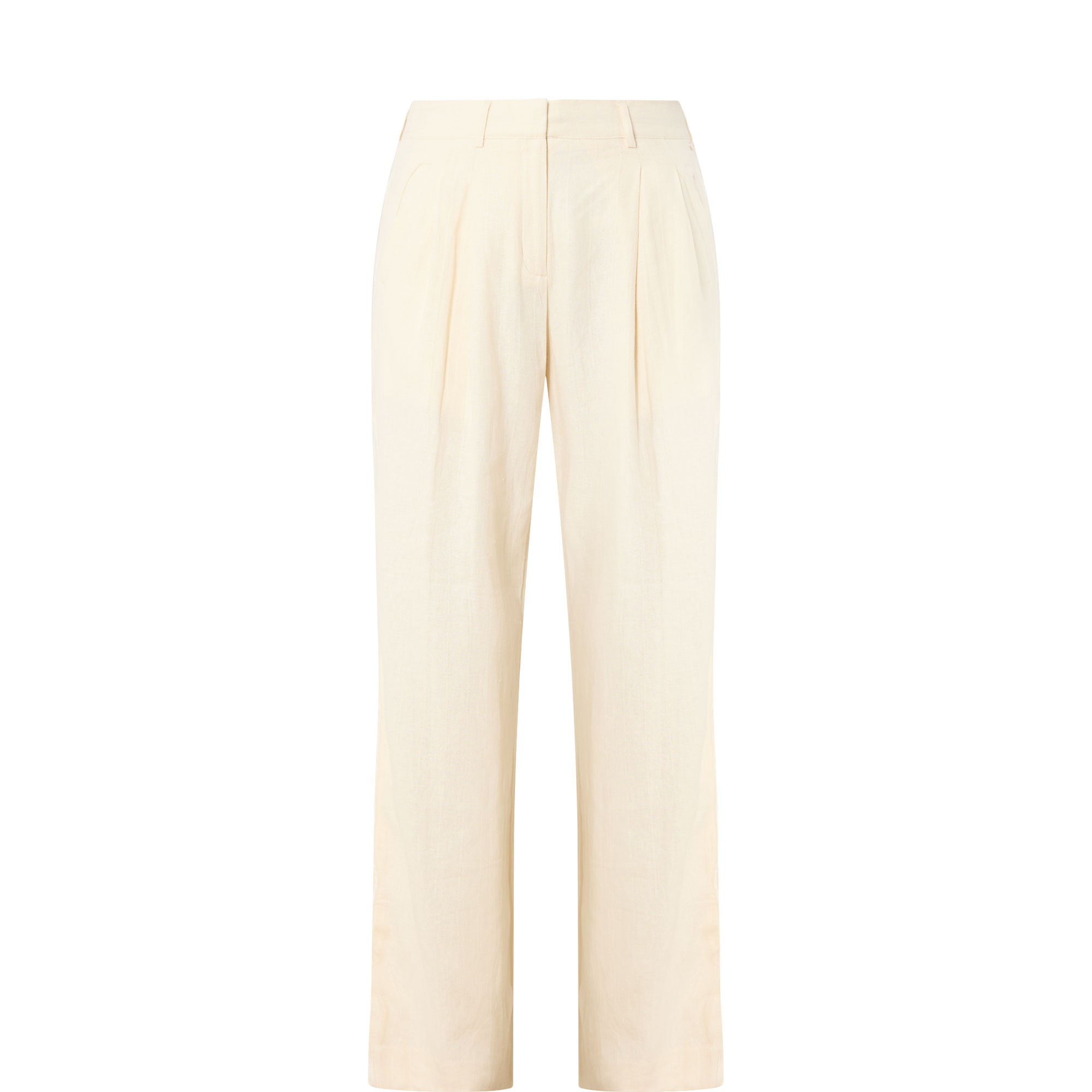 Carlie High-Rise Wide Leg Trousers
